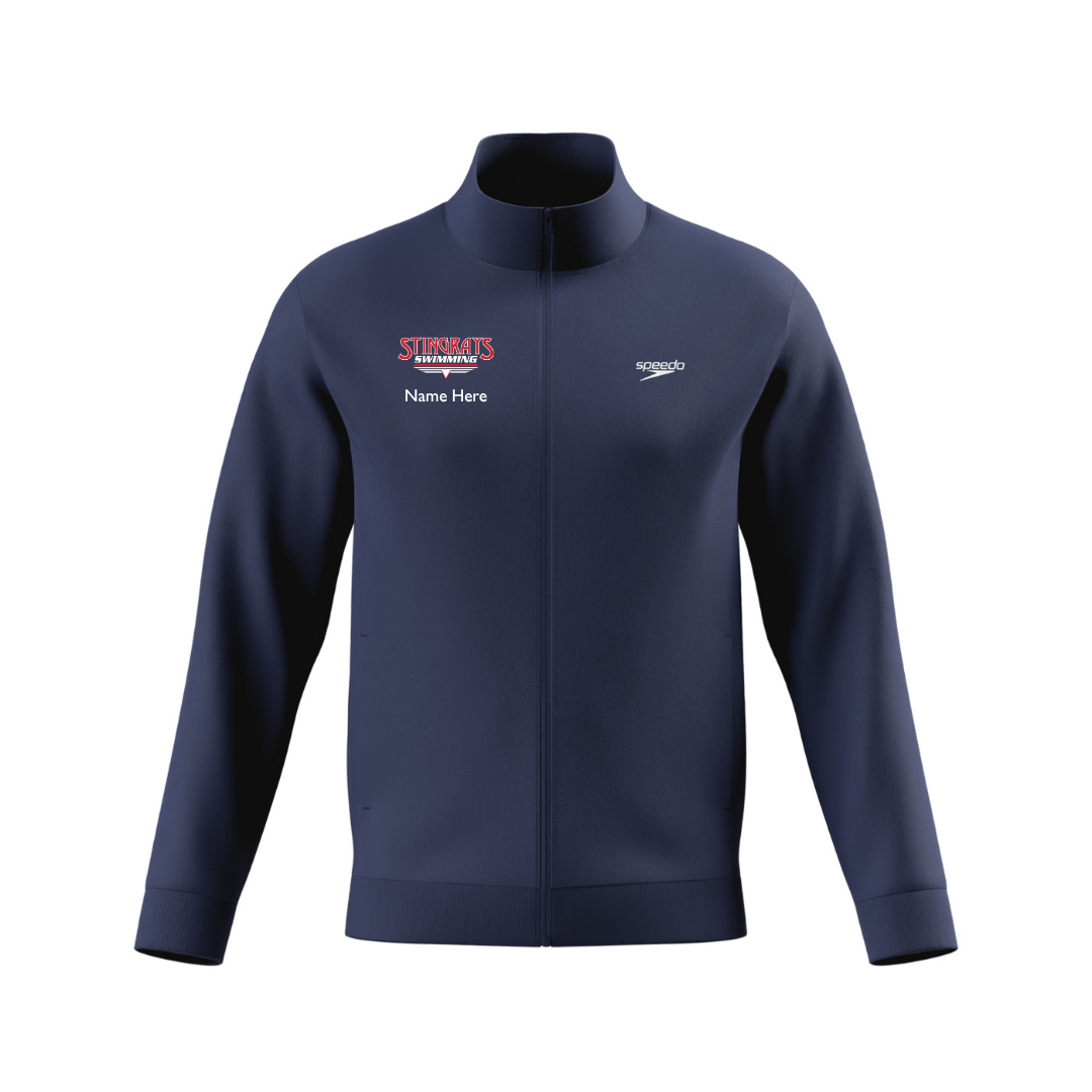 Speedo Unisex Team Fleece Full Zip Jacket (Customized) - Stingrays Swimming