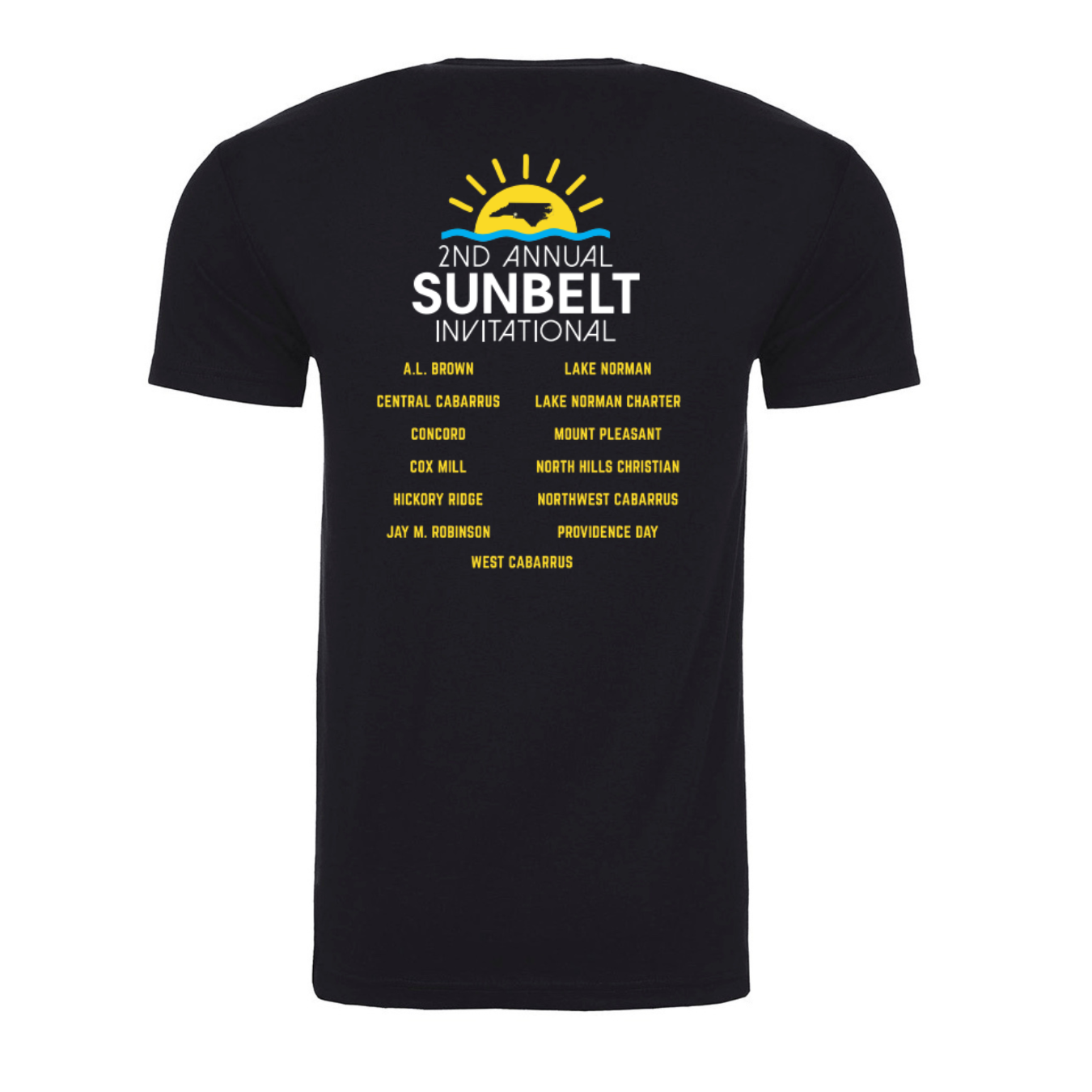 Short Sleeve T-Shirt (Customized) - Sunbelt Invitational