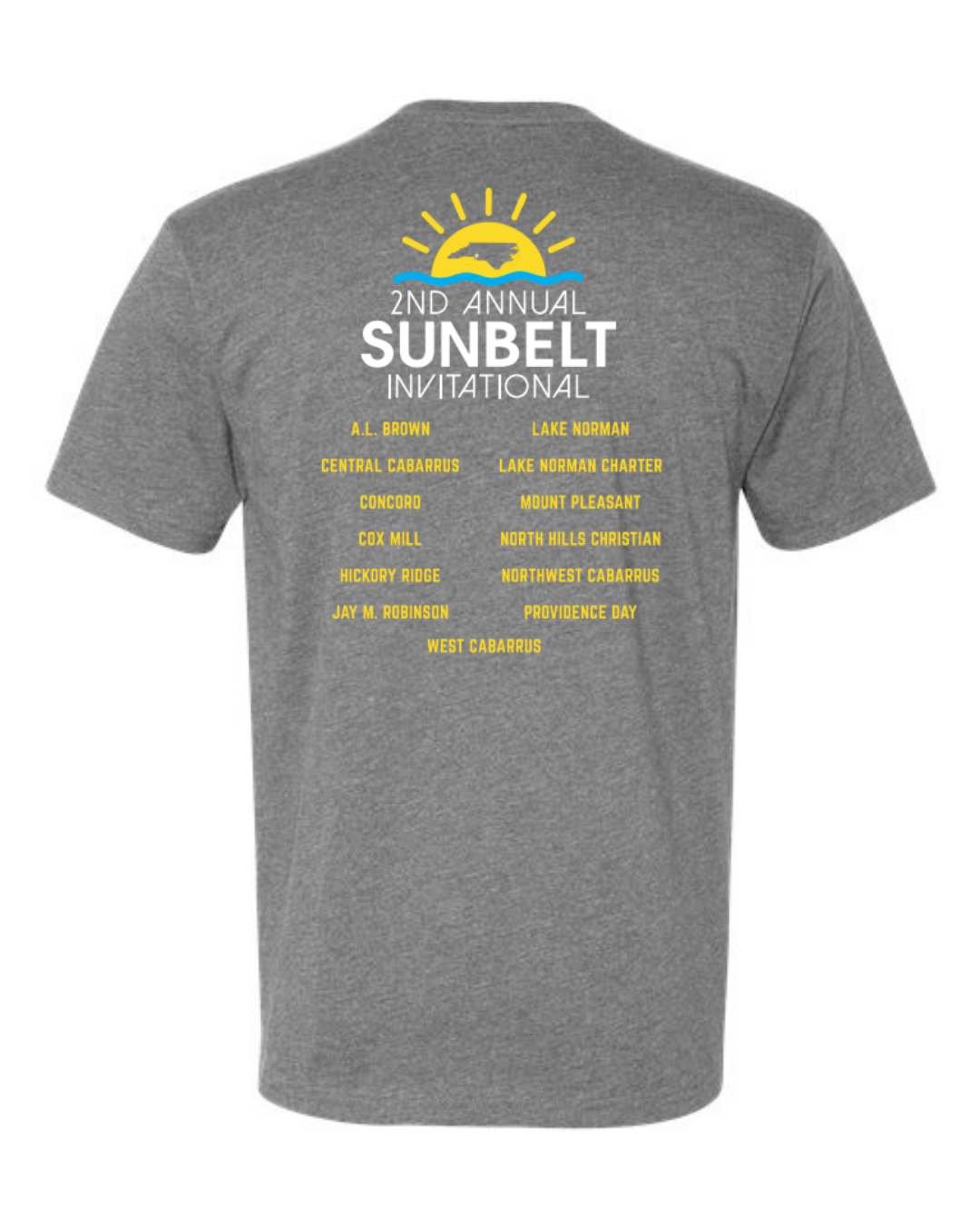 Short Sleeve T-Shirt (Customized) - Sunbelt Invitational