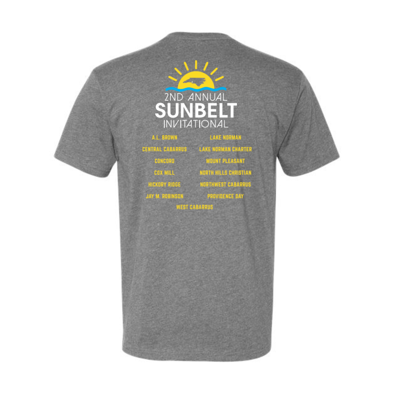 Short Sleeve T-Shirt (Customized) - Sunbelt Invitational