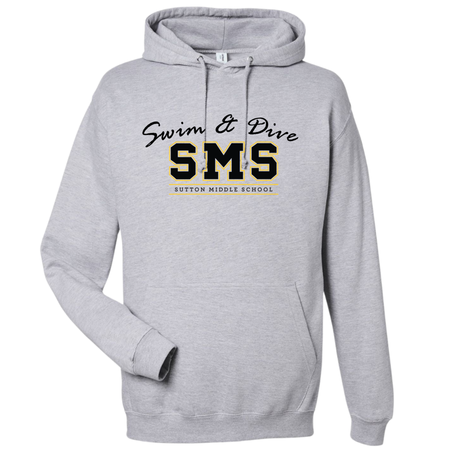 Medium Weight Unisex Hooded Sweatshirt (Customized) - Sutton Middle