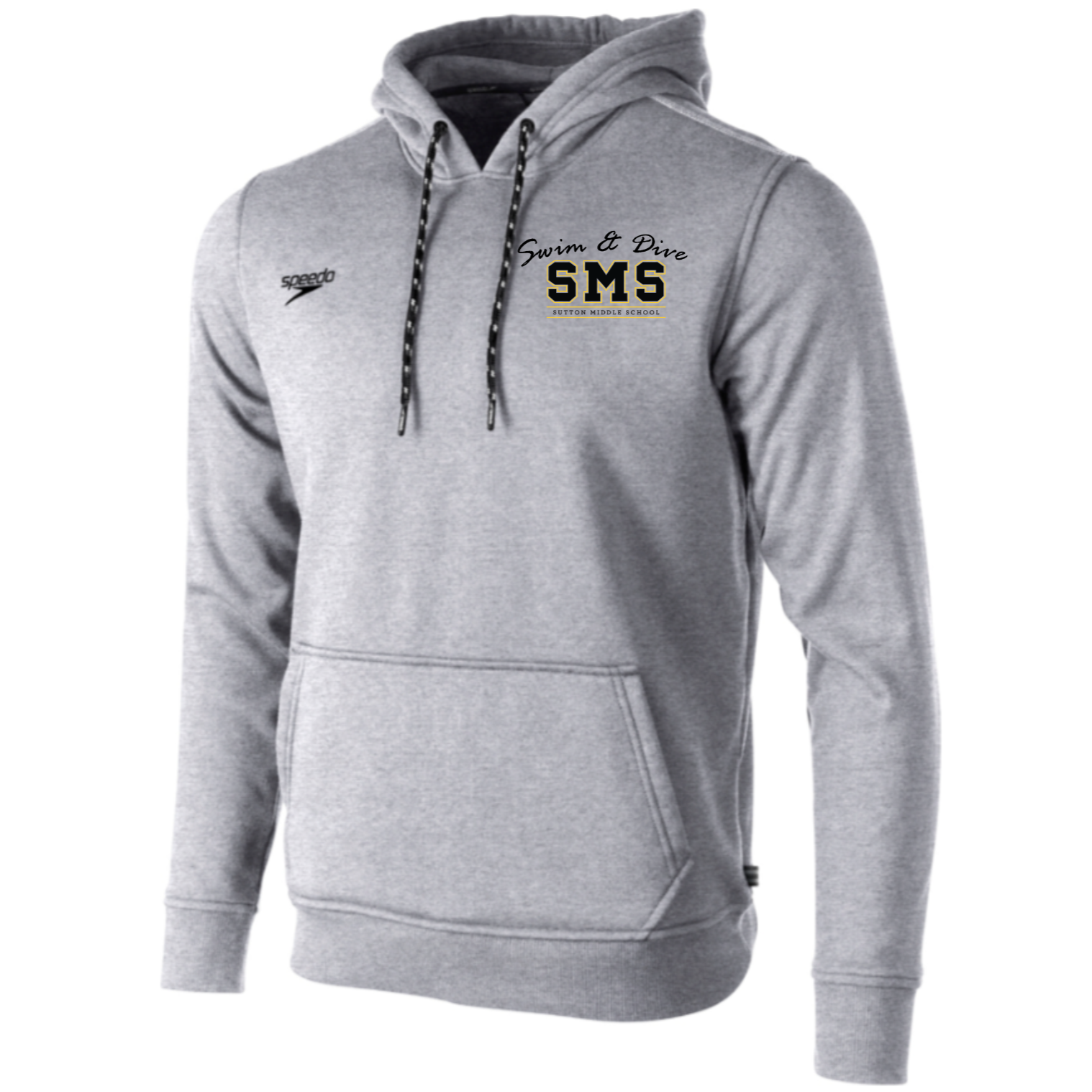 Speedo Unisex Hooded Sweatshirt (Customized) - Sutton Middle