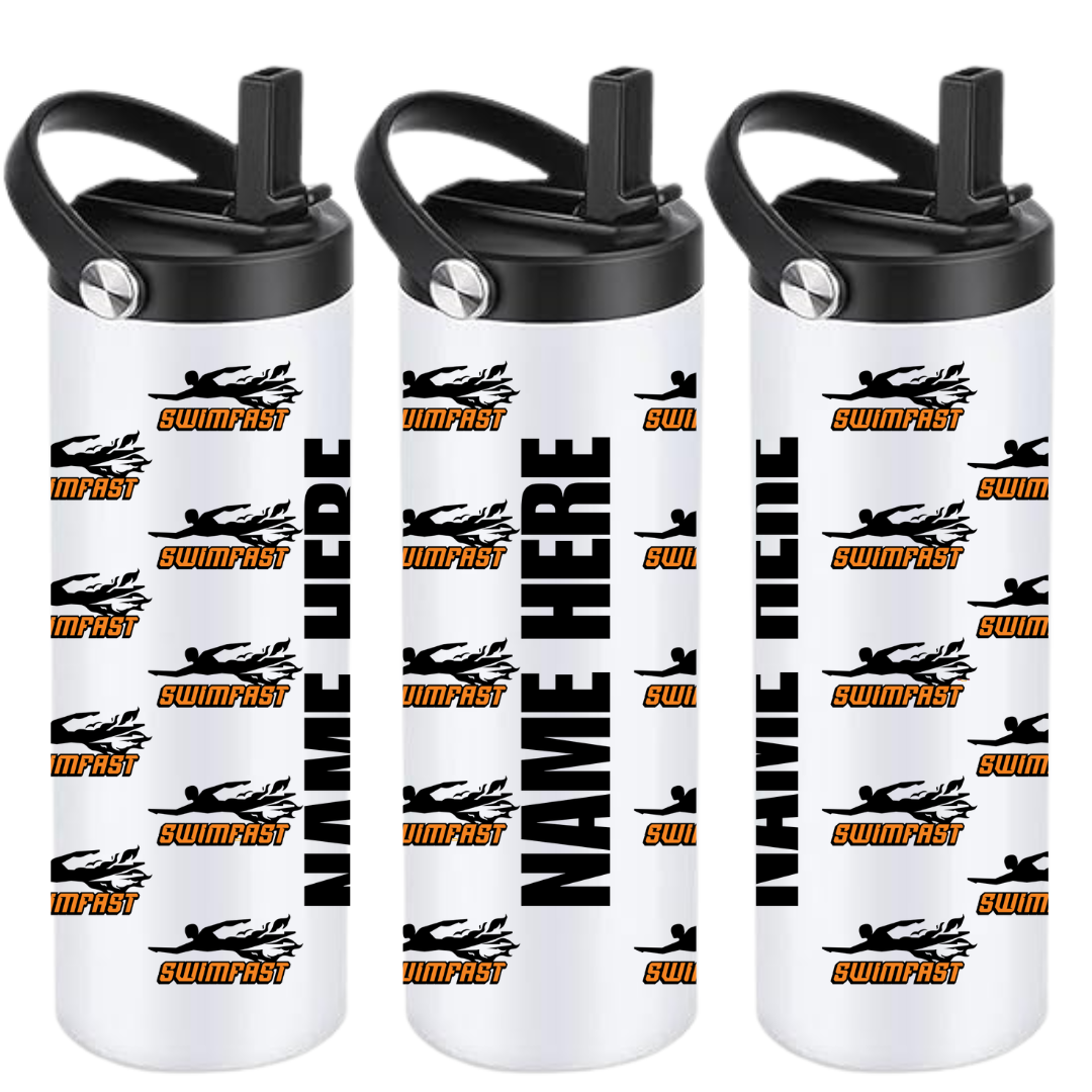 Personalized Insulated Sports Bottle 20oz (Customized) - SwimFast