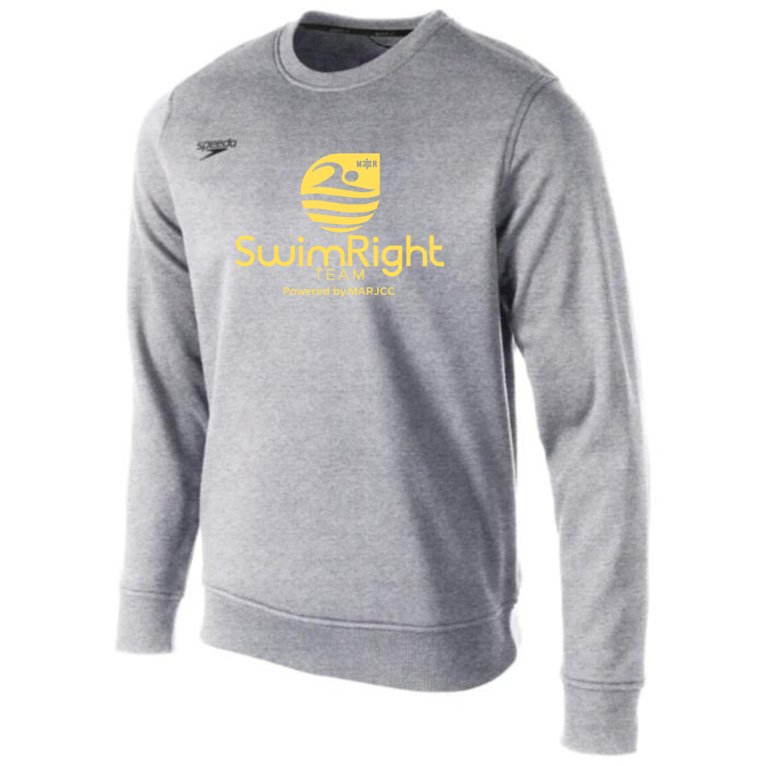 Speedo Fleece Crew Neck Sweatshirt (Customized) - SwimRight Team