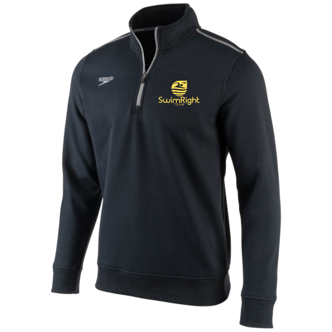 Speedo 1/4 Zip Fleece Sweatshirt (Customized) - SwimRight Team