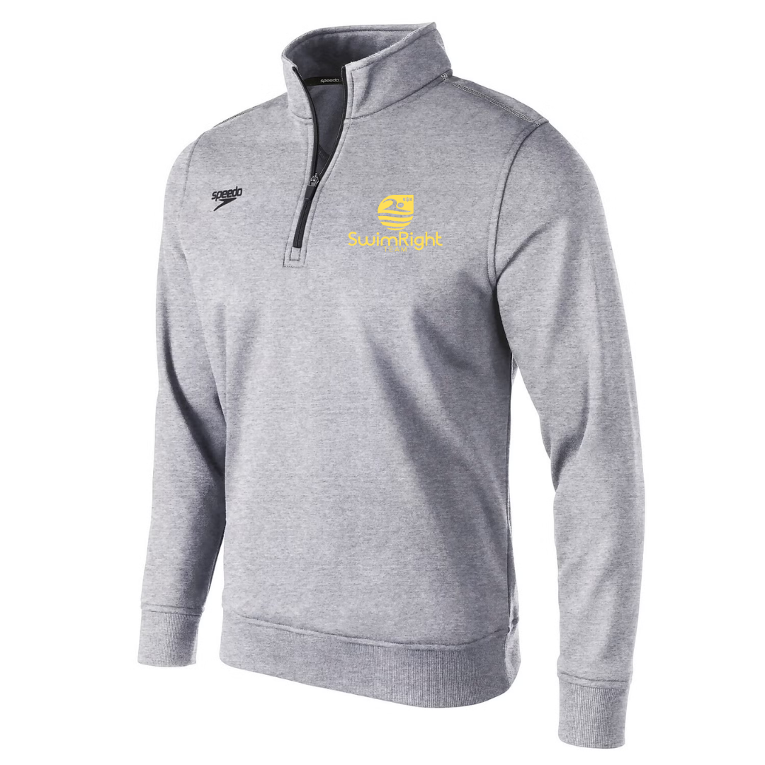 Speedo 1/4 Zip Fleece Sweatshirt (Customized) - SwimRight Team