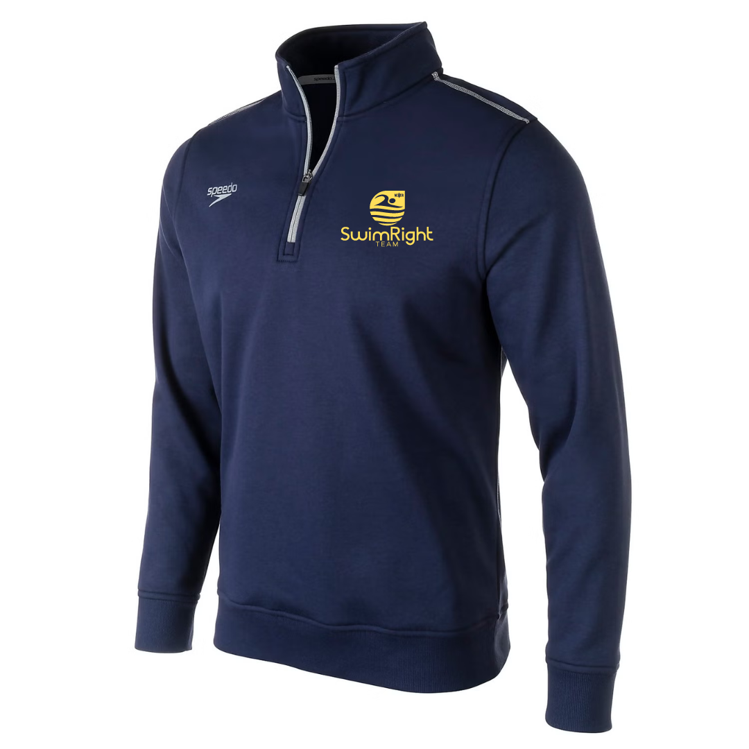 Speedo 1/4 Zip Fleece Sweatshirt (Customized) - SwimRight Team