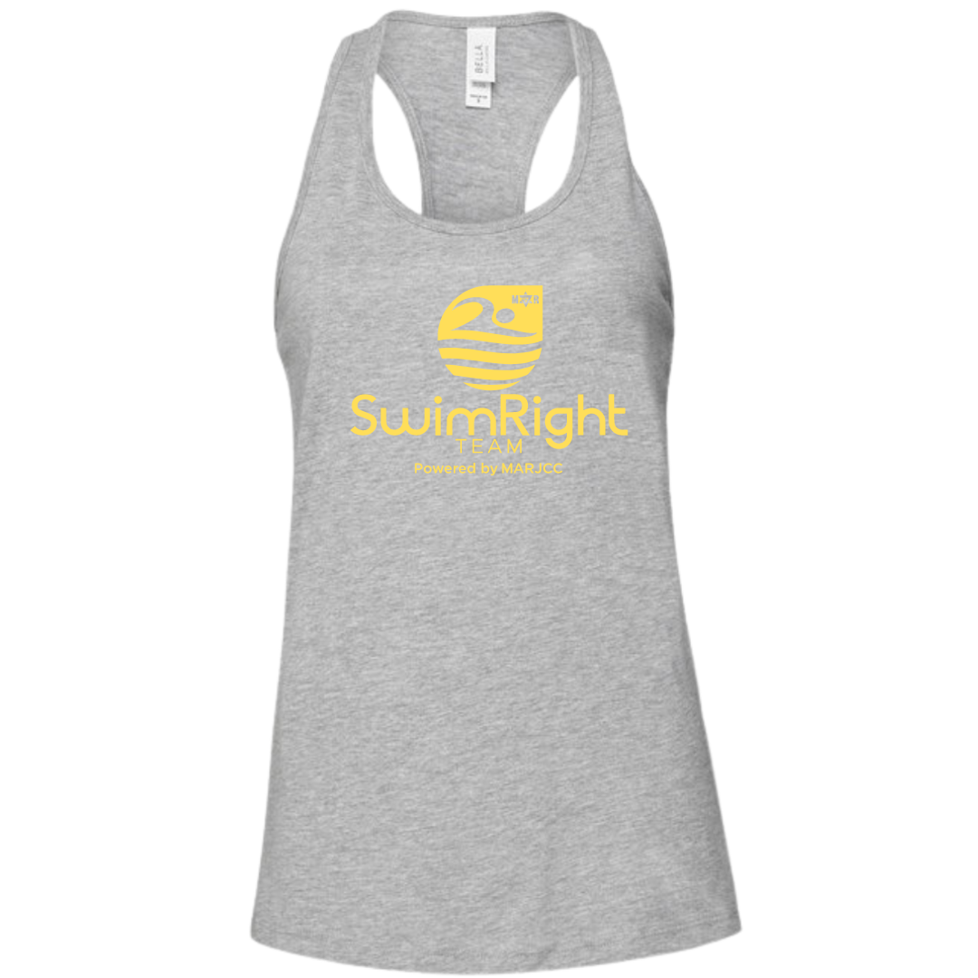 Ladies' Racer Back Tank (Customized) - SwimRight Team