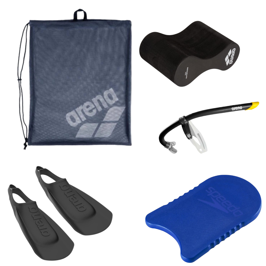 Blue Division Equipment Bundle Adult Size Fins - Team Charlotte