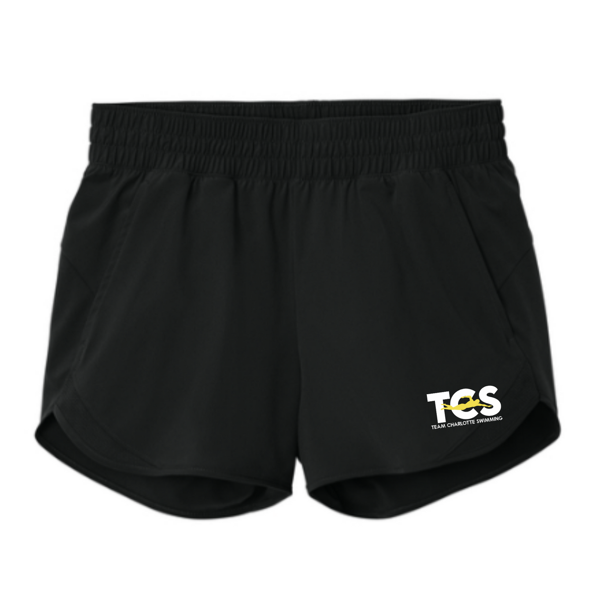 Female Athletic Shorts (Heat Press) - Team Charlotte