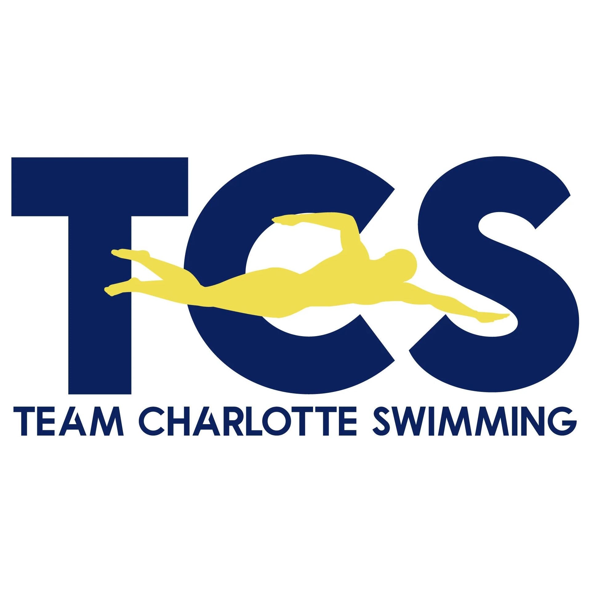 Team Logo Applied - Team Charlotte Swimming