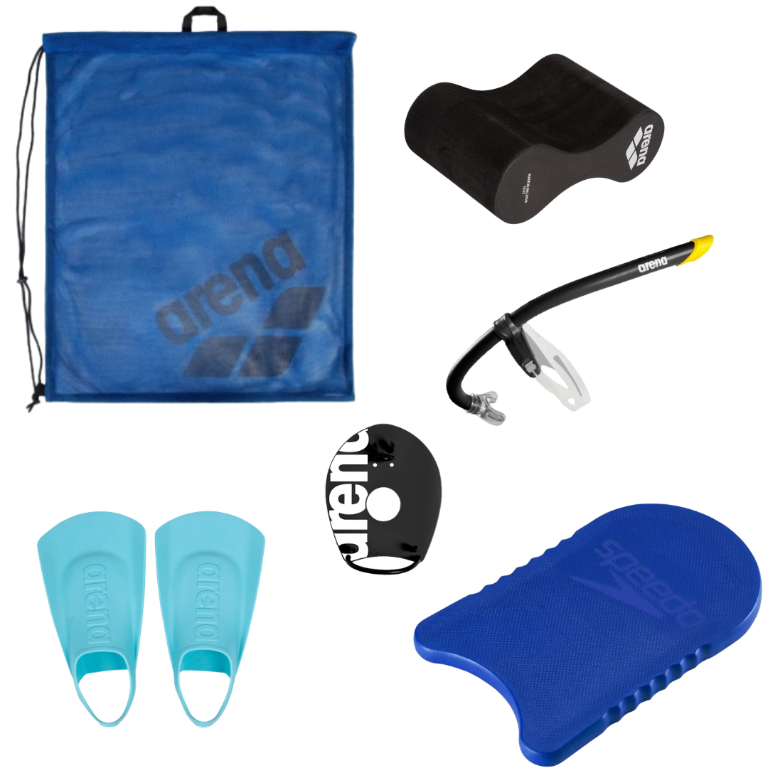 Gold Division Equipment Bundle Junior Size Fins - Team Charlotte
