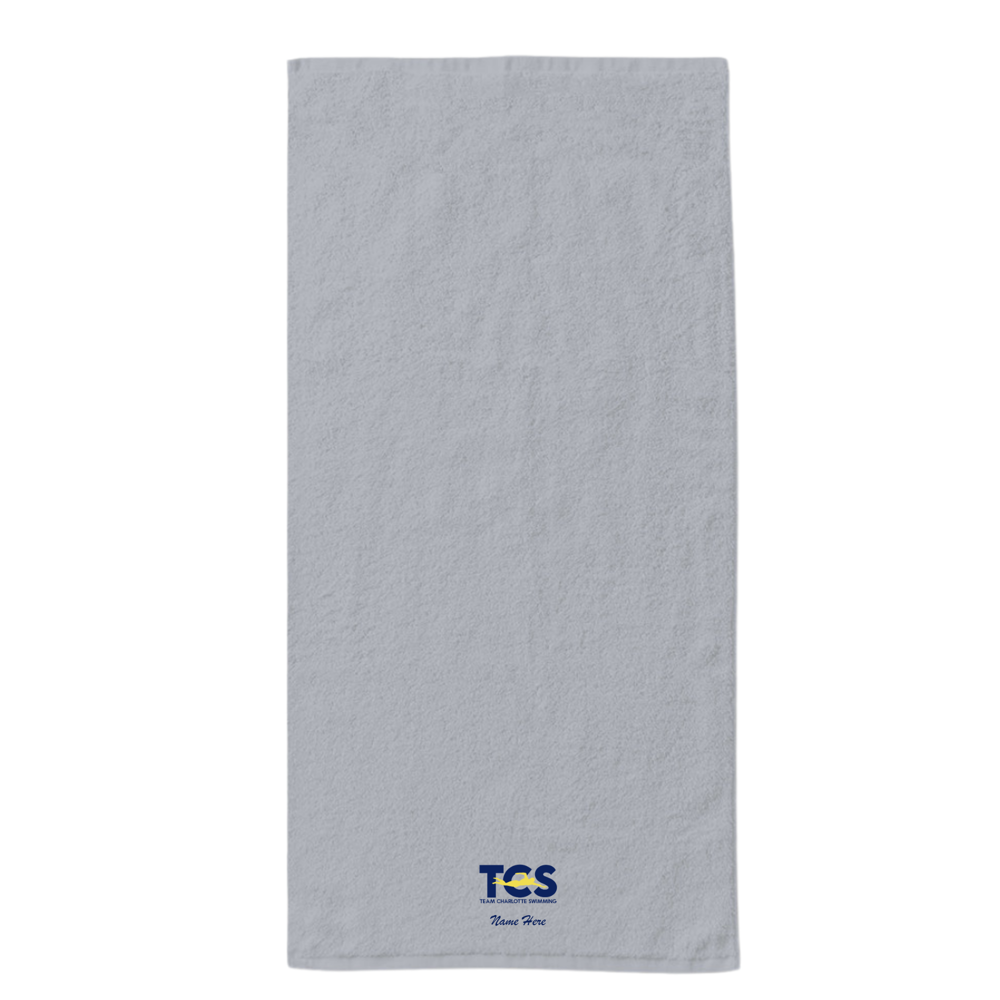 34" x 70" Velour Towel (Customized) - Team Charlotte