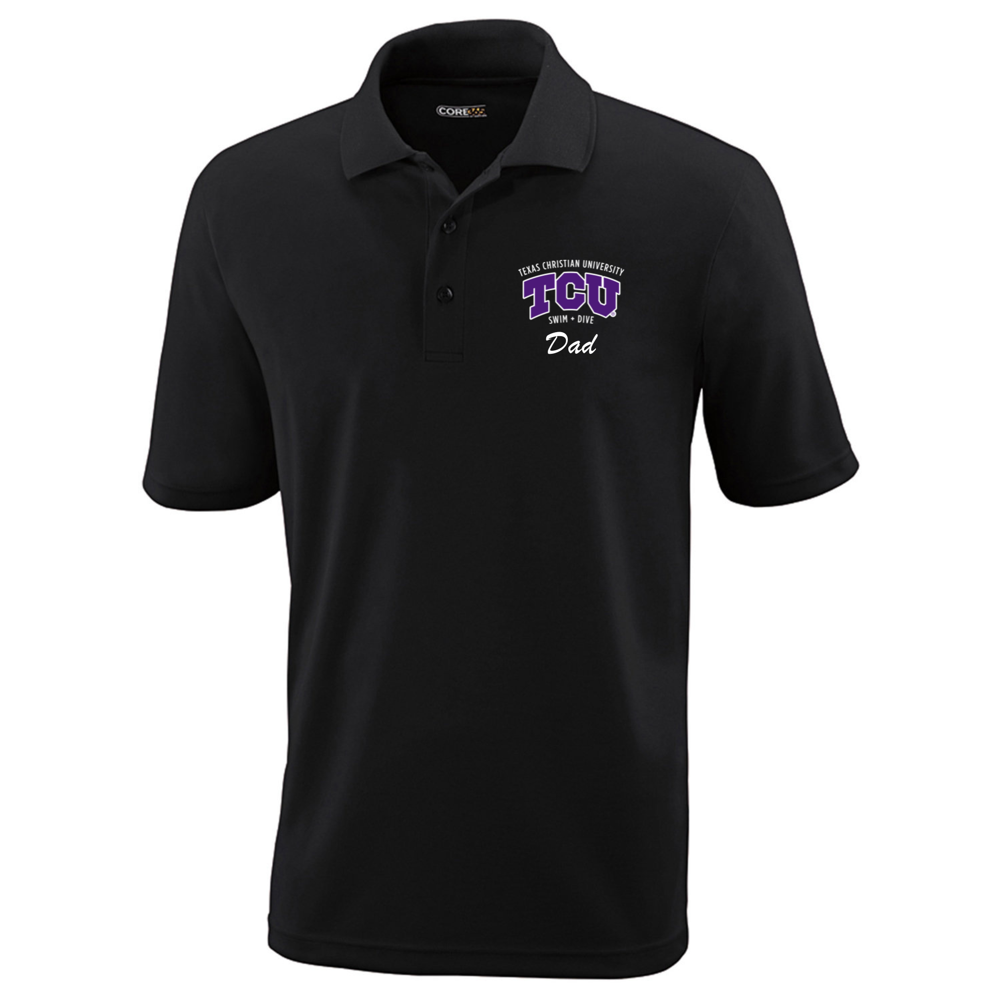 Dri-Fit Men's Polo (Customized) - TCU Dad