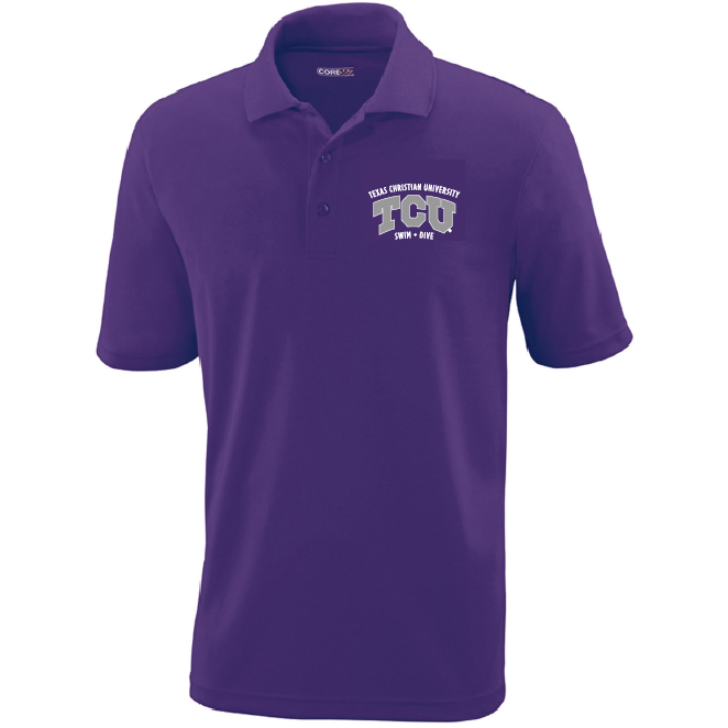 Dri-Fit Men's Polo (Customized) - TCU