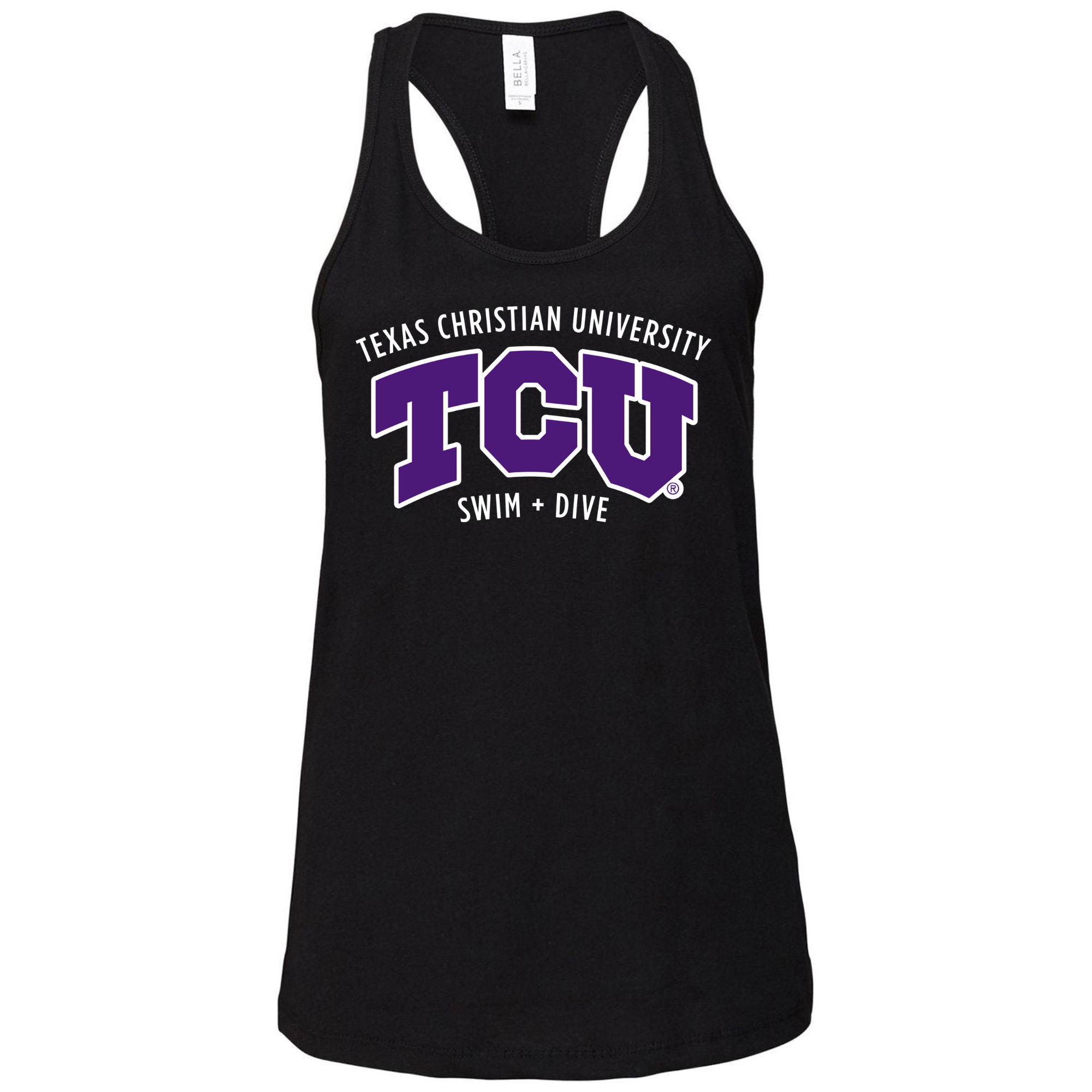 Ladies' Racer Back Tank #3 (Customized) - TCU