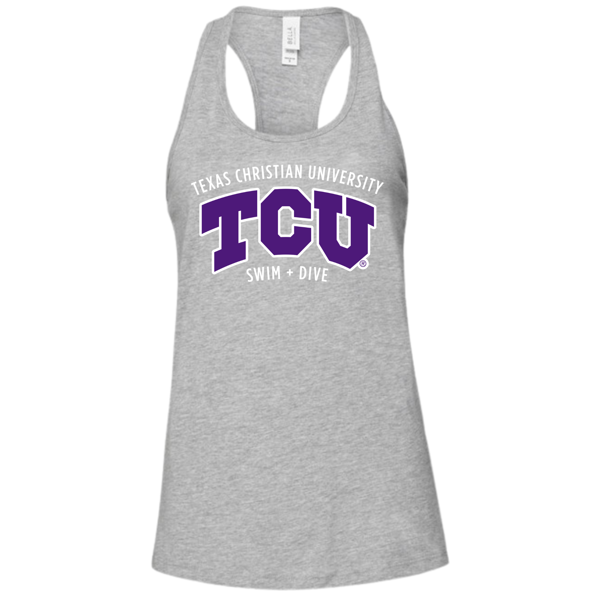 Ladies' Racer Back Tank #3 (Customized) - TCU