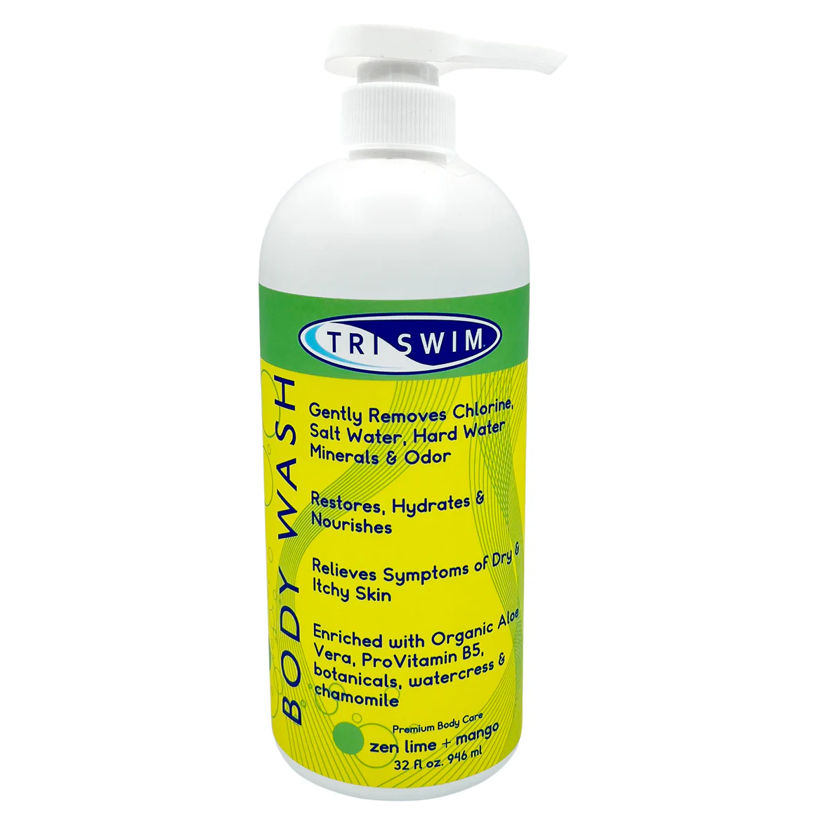 Triswim Chlorine Removal Body Wash 32 oz