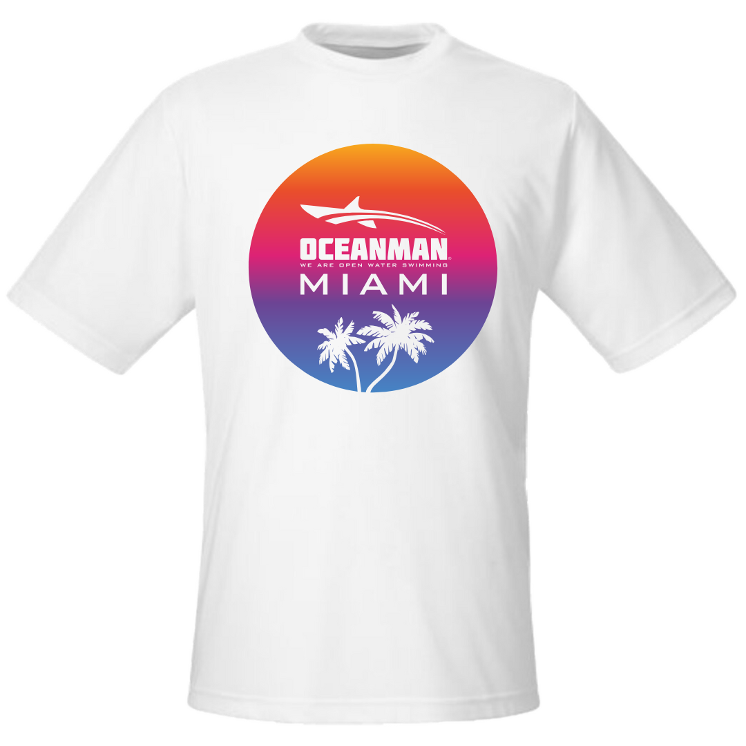 Performance T-Shirt Gradient logo (Customized) - Oceanman