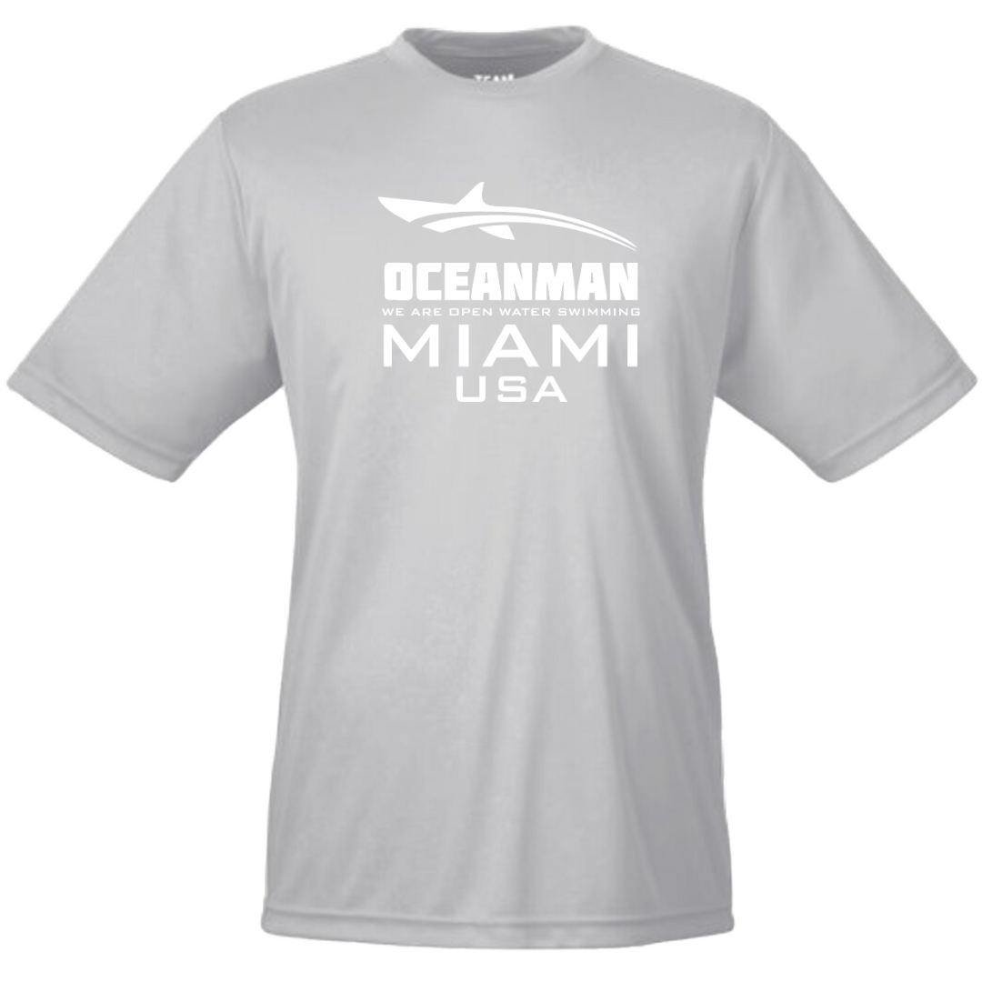 Performance T-Shirt text logo (Customized) - Oceanman