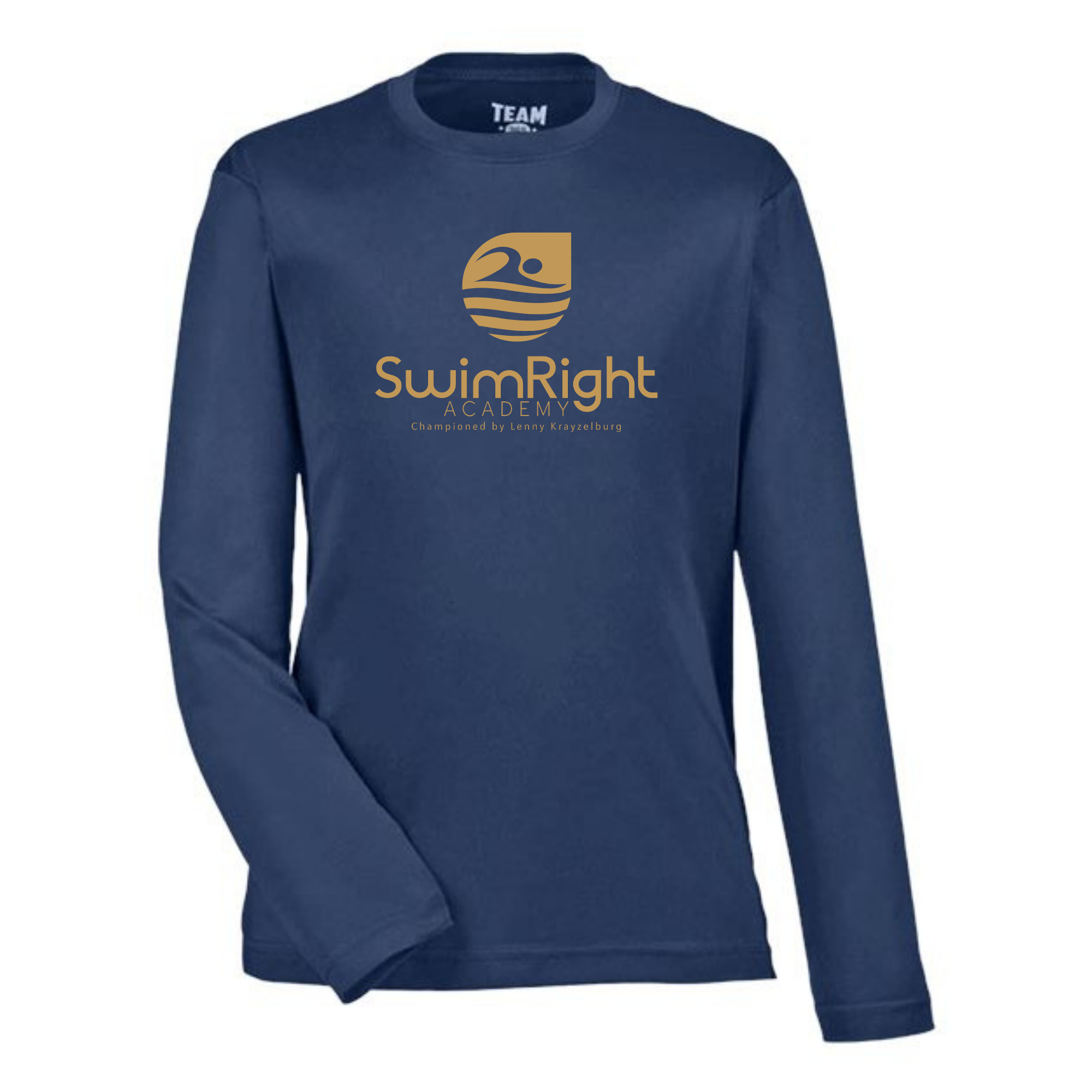 Performance T-Shirt Long Sleeve (Customized) - SwimRight Academy