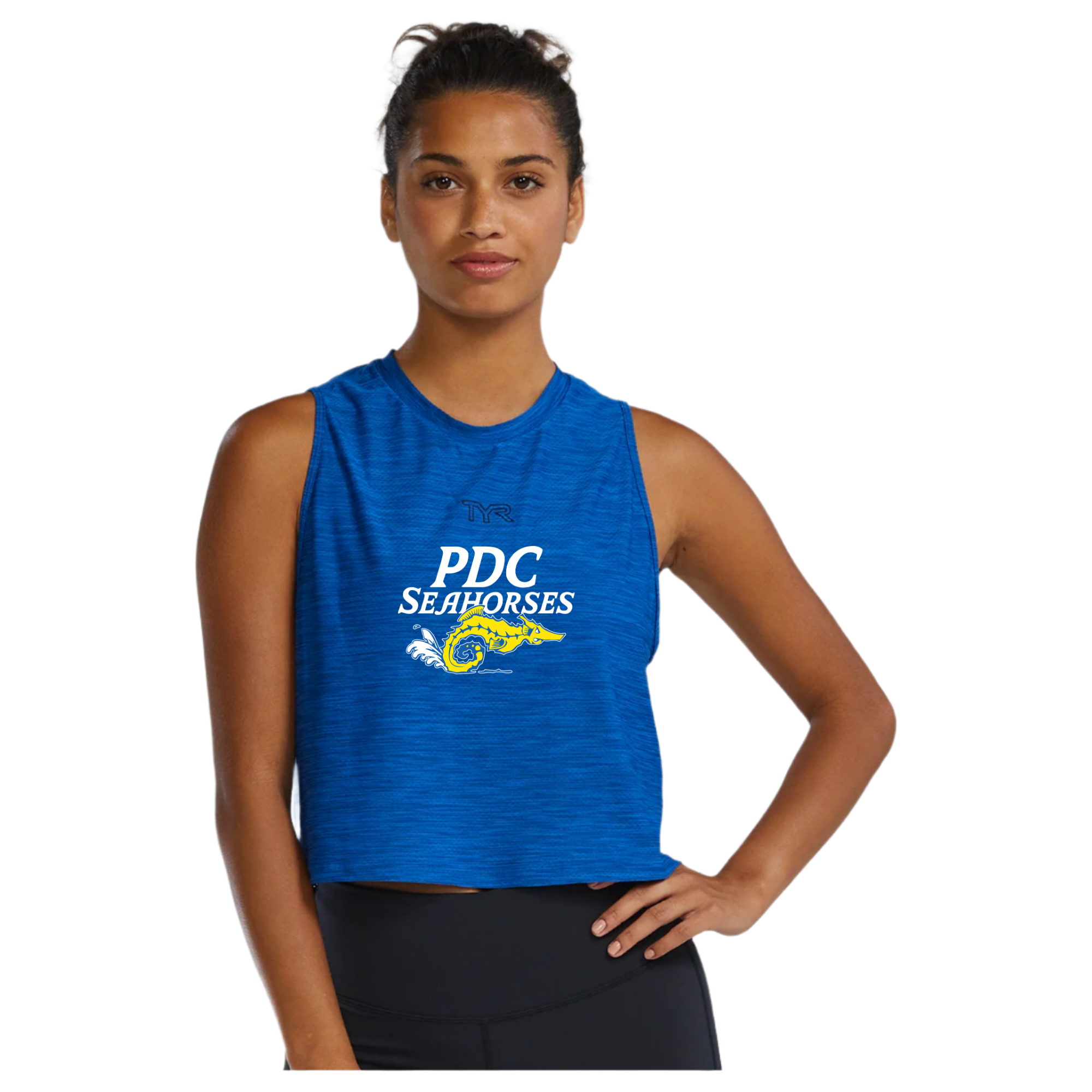 TYR Airtech Cropped Tank (Heat Pressed) - Piedmont Driving Club