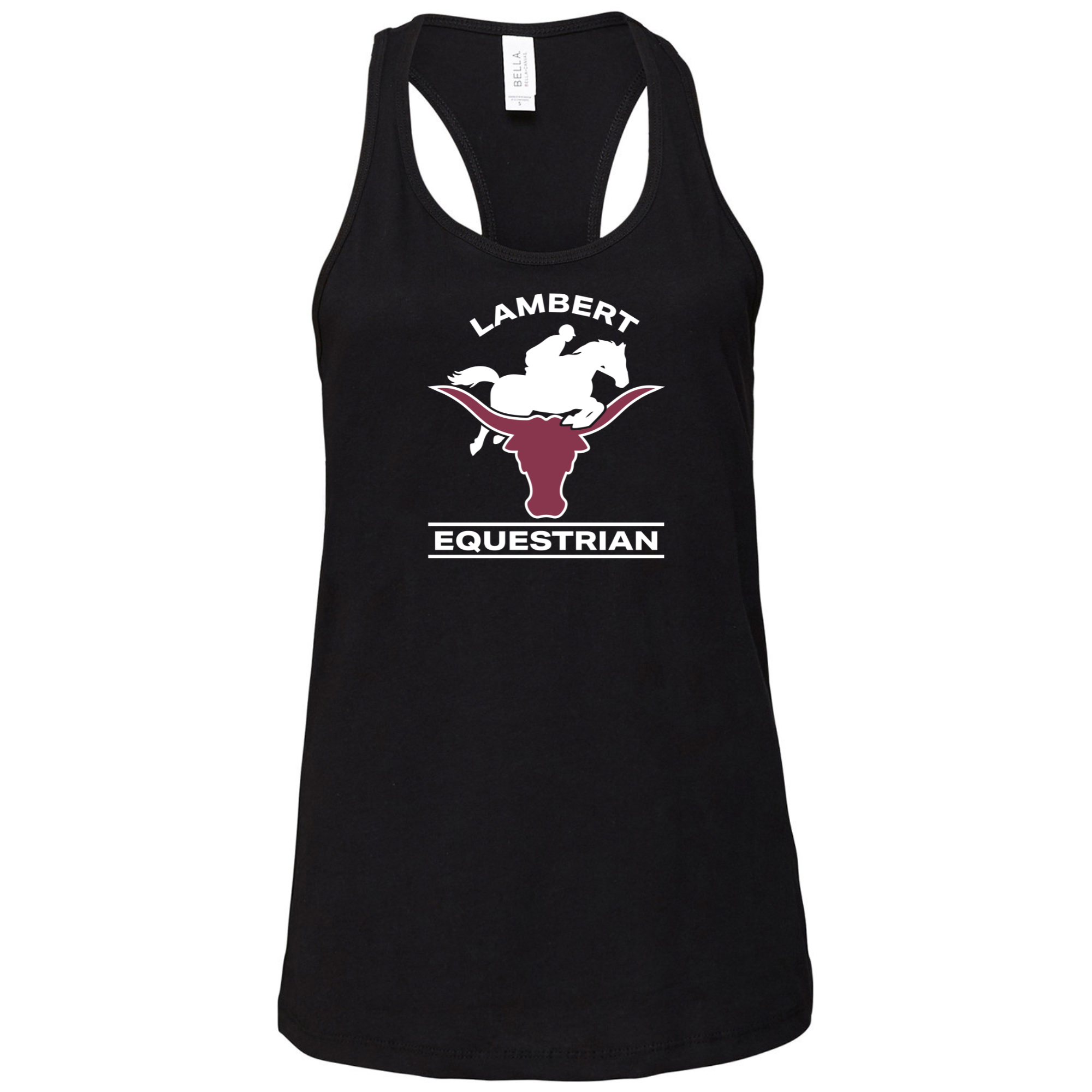 Ladies' Racer Back Tank (Customized) - Lambert Equestrian