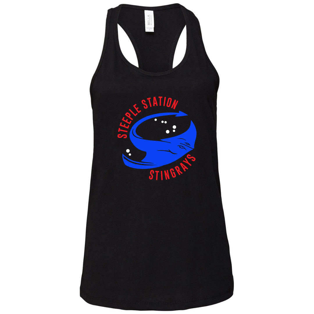 Ladies' Racer Back Tank (Customized) - Steeple Station