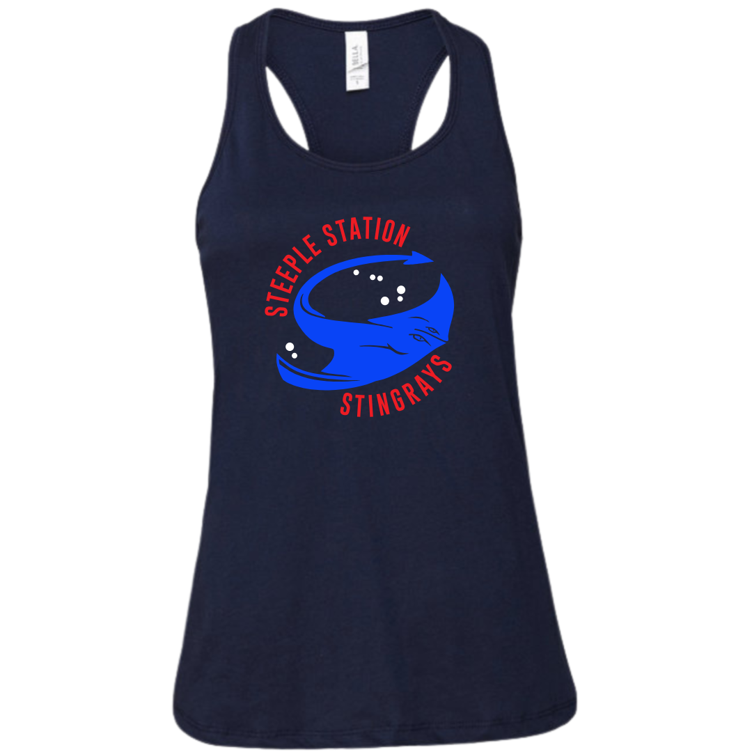 Ladies' Racer Back Tank (Customized) - Steeple Station