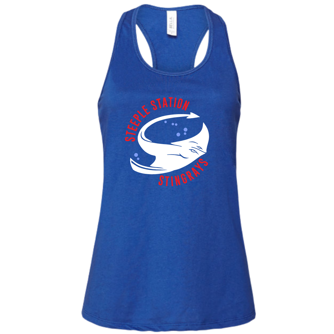 Ladies' Racer Back Tank (Customized) - Steeple Station