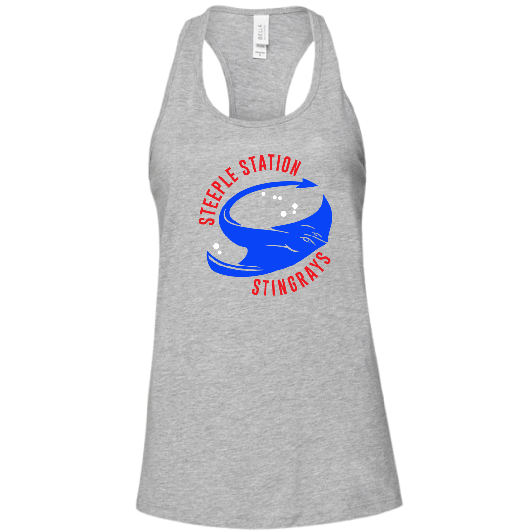 Ladies' Racer Back Tank (Customized) - Steeple Station