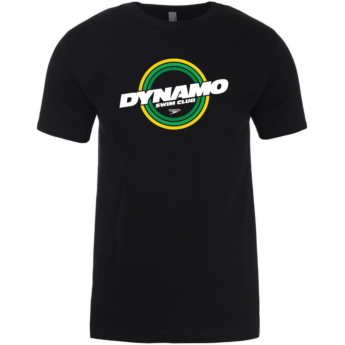 Circle Logo Short Sleeve T-Shirt (Heat Pressed) - Dynamo Swim Club