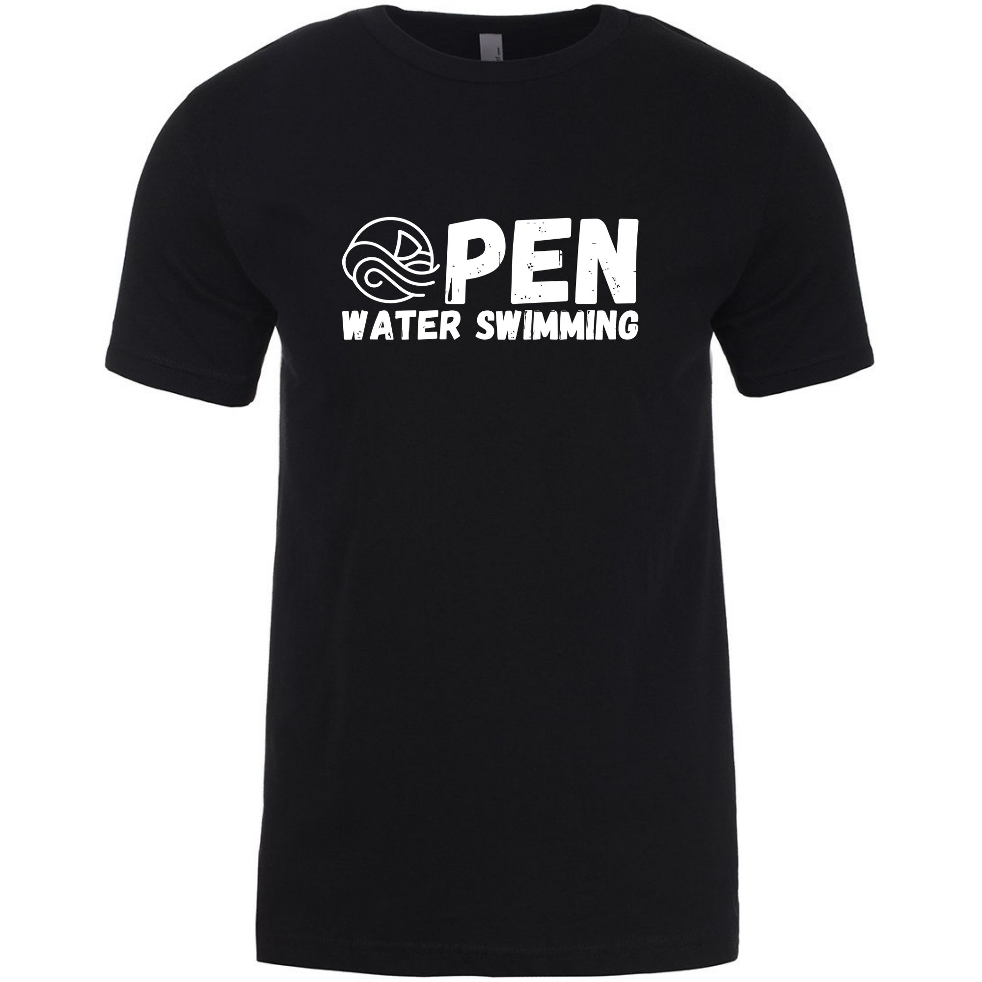 'Open Water Swimming' Short Sleeve T-Shirt (Customized) - Salty Sports Society