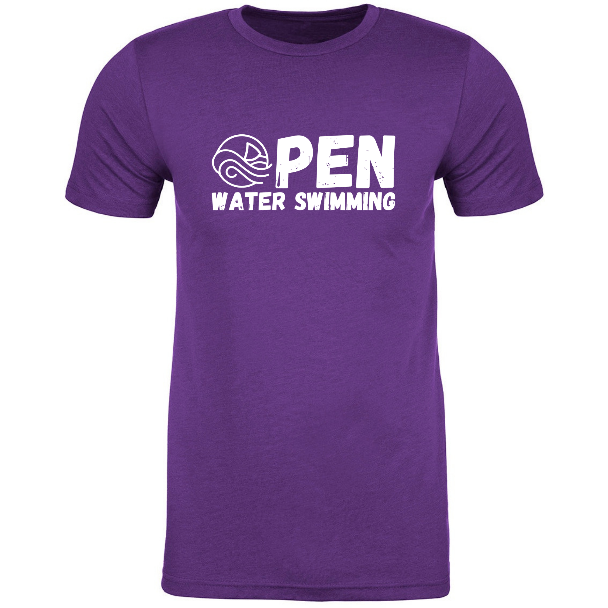 'Open Water Swimming' Short Sleeve T-Shirt (Customized) - Salty Sports Society