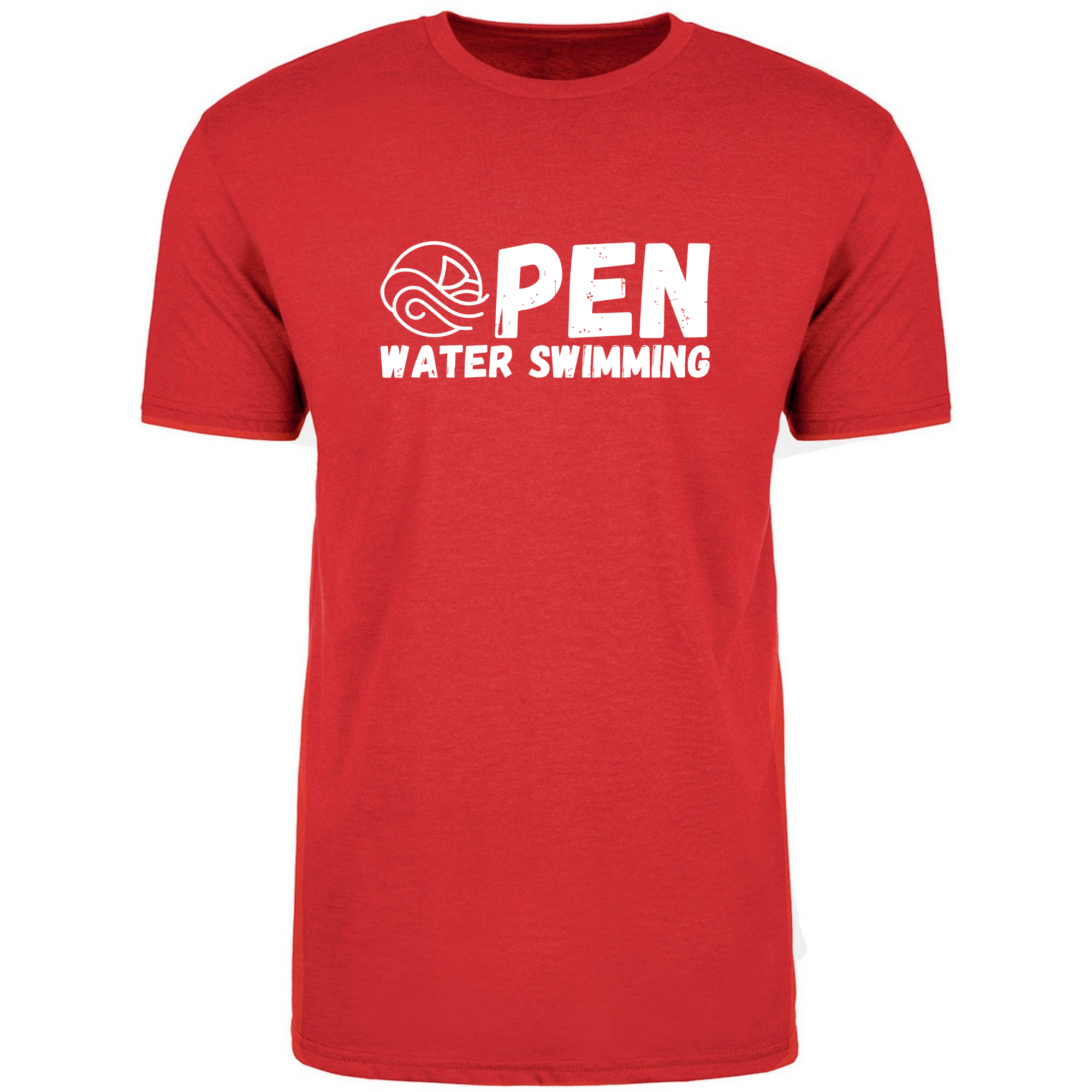'Open Water Swimming' Short Sleeve T-Shirt (Customized) - Salty Sports Society