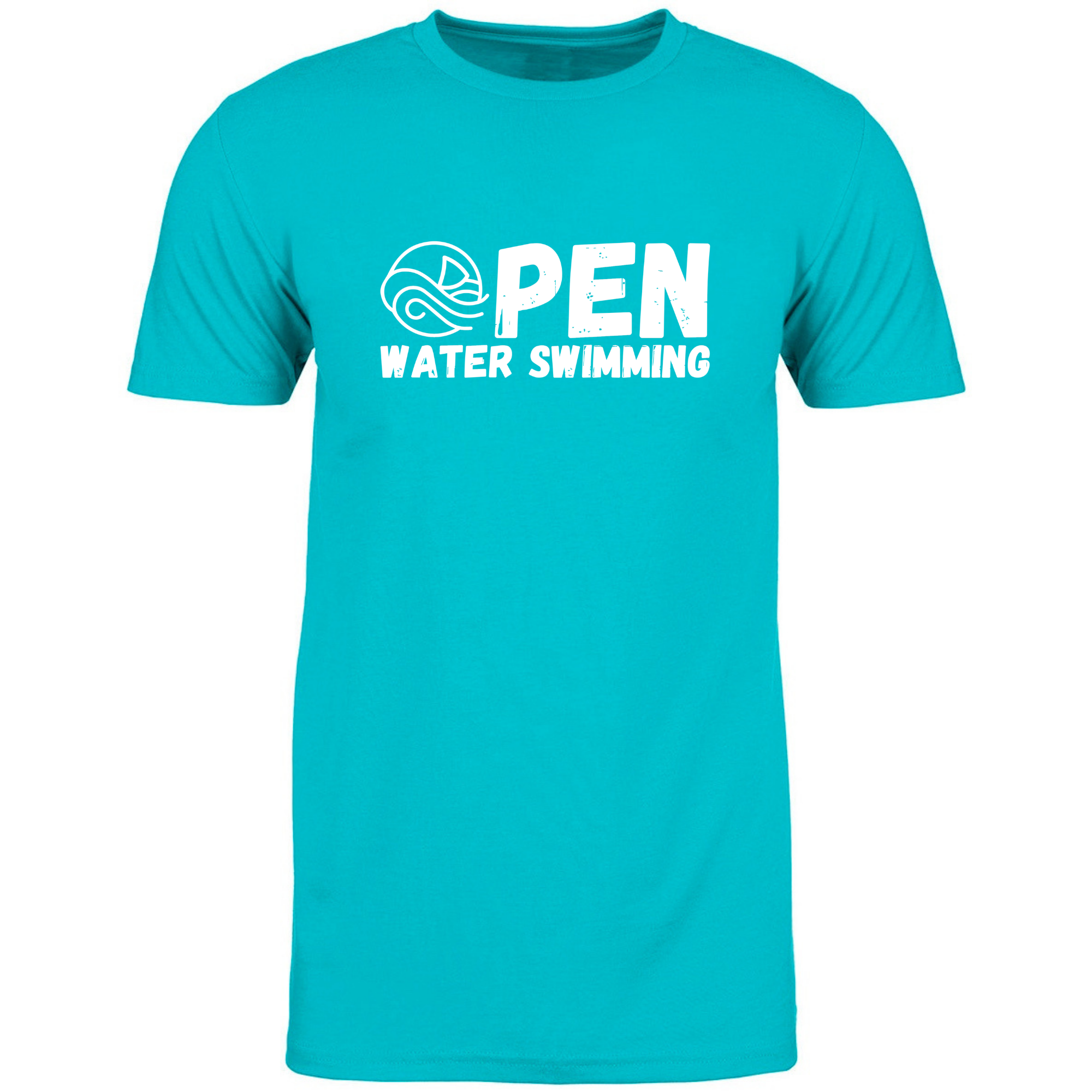 'Open Water Swimming' Short Sleeve T-Shirt (Customized) - Salty Sports Society