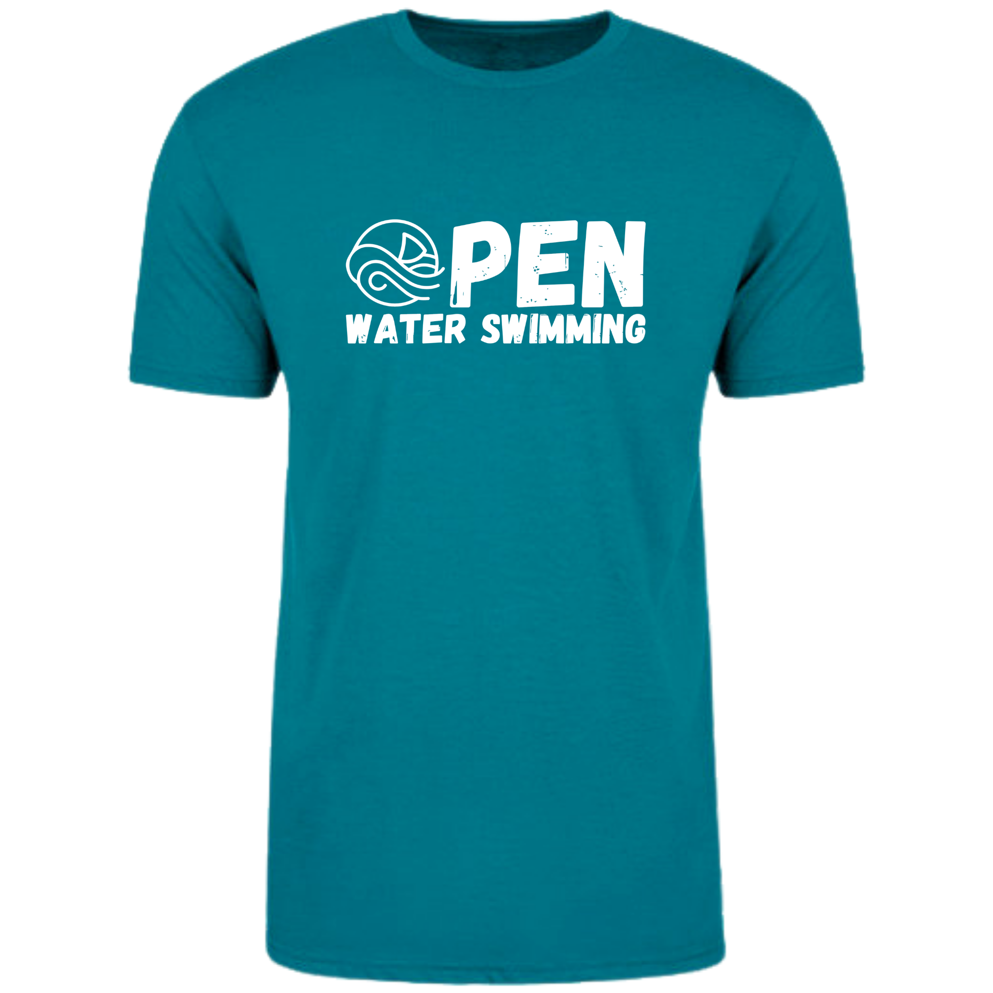 'Open Water Swimming' Short Sleeve T-Shirt (Customized) - Salty Sports Society