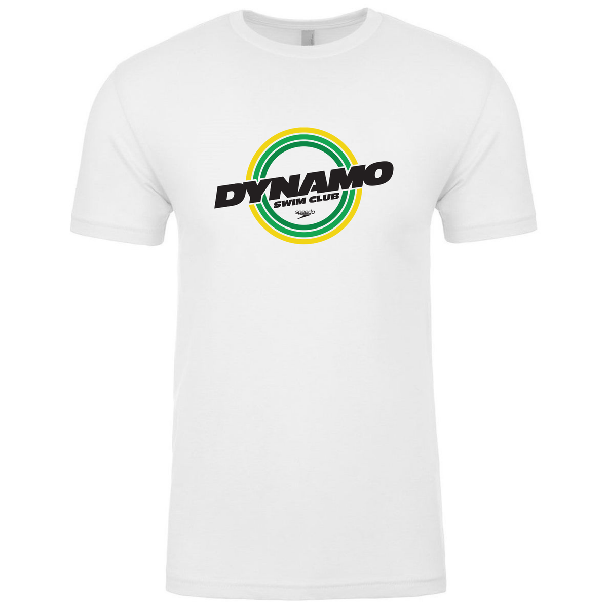 Circle Logo Short Sleeve T-Shirt (Heat Pressed) - Dynamo Swim Club