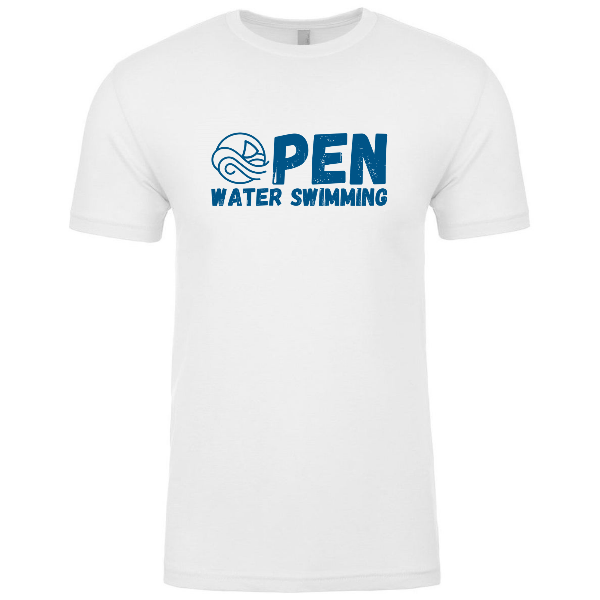 'Open Water Swimming' Short Sleeve T-Shirt (Customized) - Salty Sports Society
