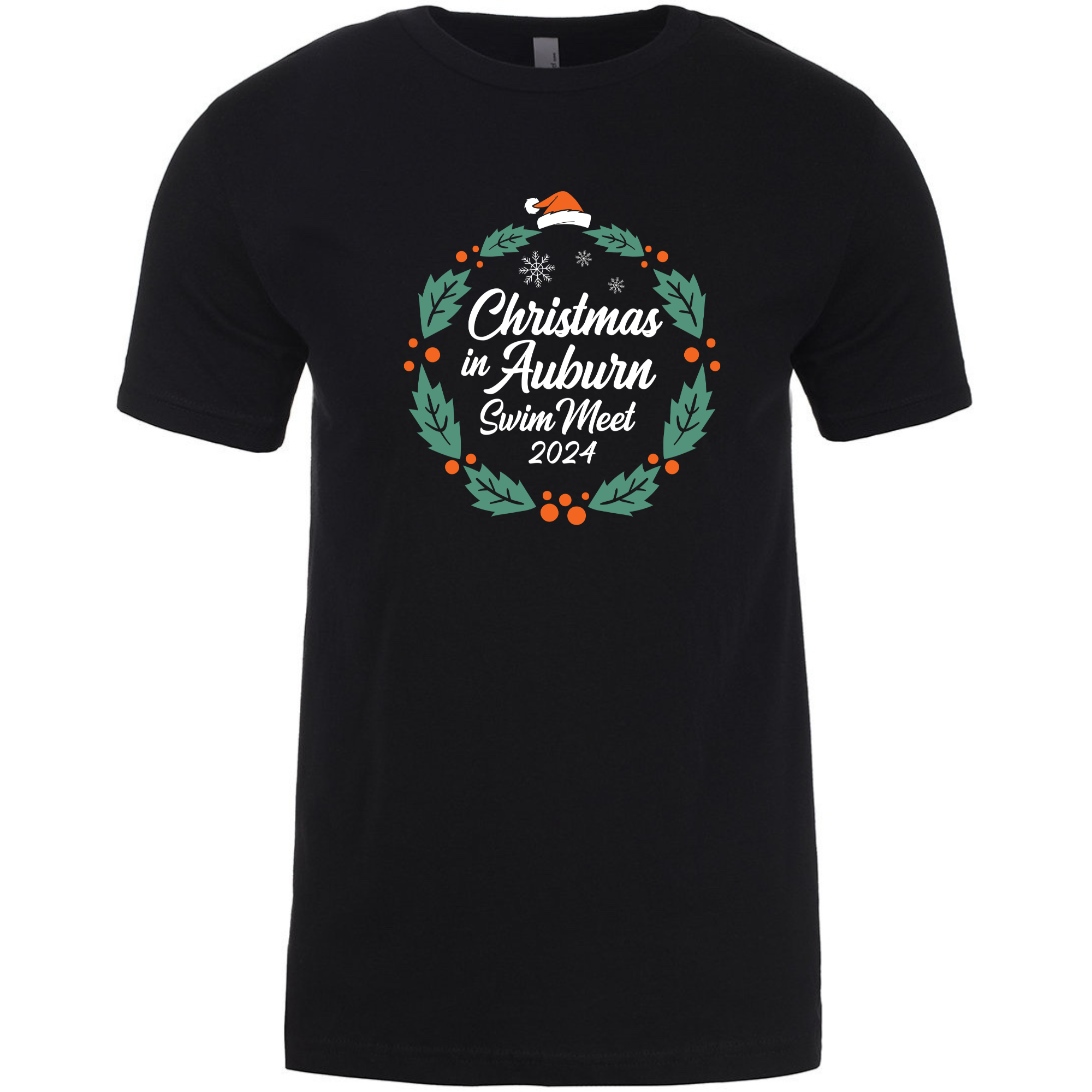 Short Sleeve T-Shirt (Customized) - Christmas in Auburn