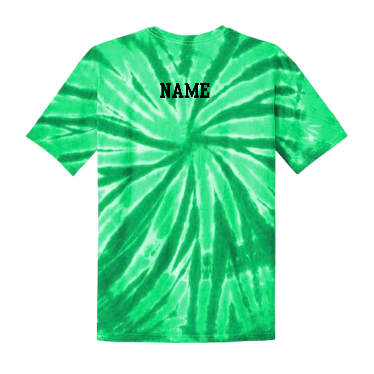 Tie Dye Short Sleeve T-Shirt (Customized) - A.L. Brown HS