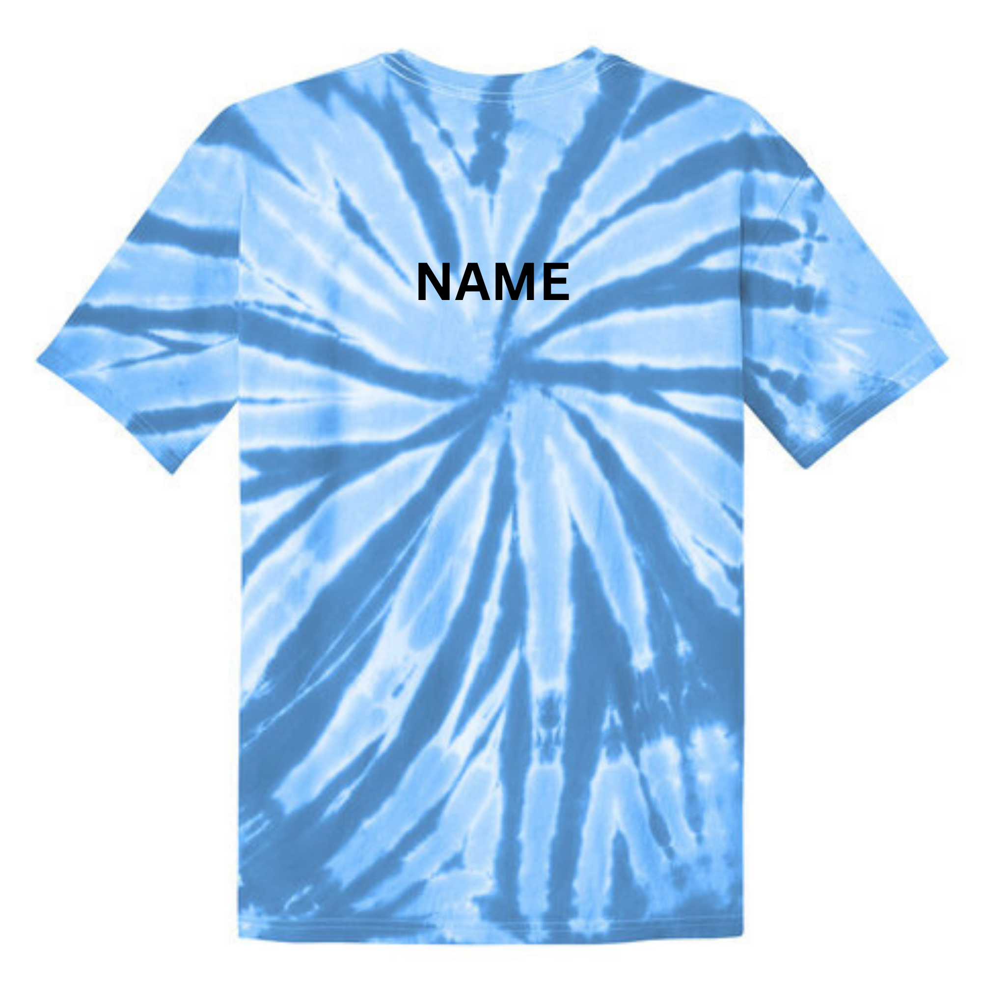 Tie Dye Short Sleeve T-Shirt (Customized) - Atherton Orcas