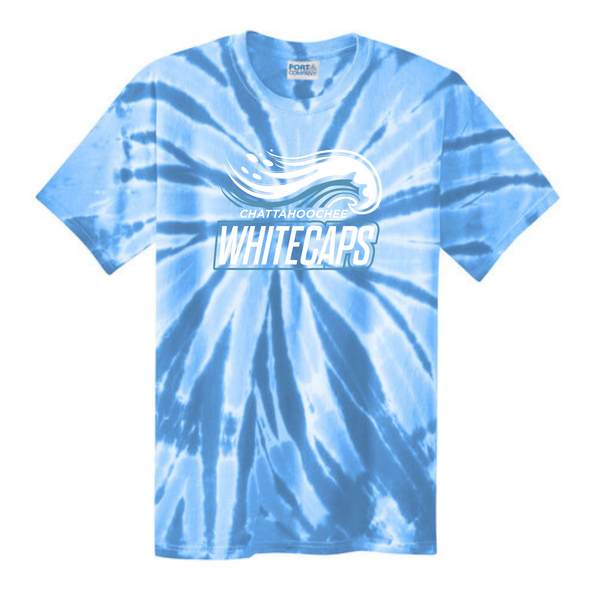 Tie Dye Short Sleeve T-Shirt (Customized) - Chattahoochee Run