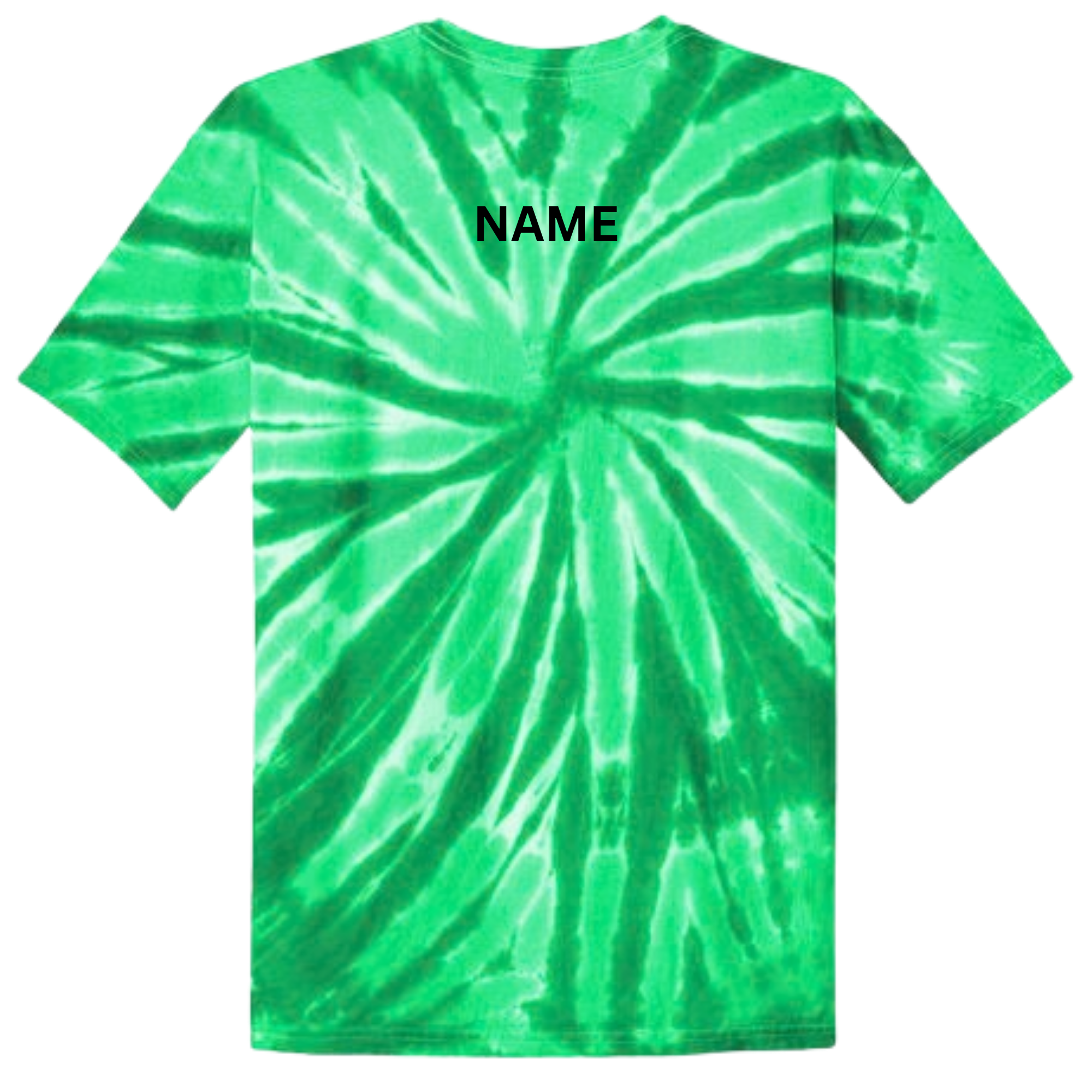 Tie Dye Short Sleeve T-Shirt (Customized) - Landen Meadows