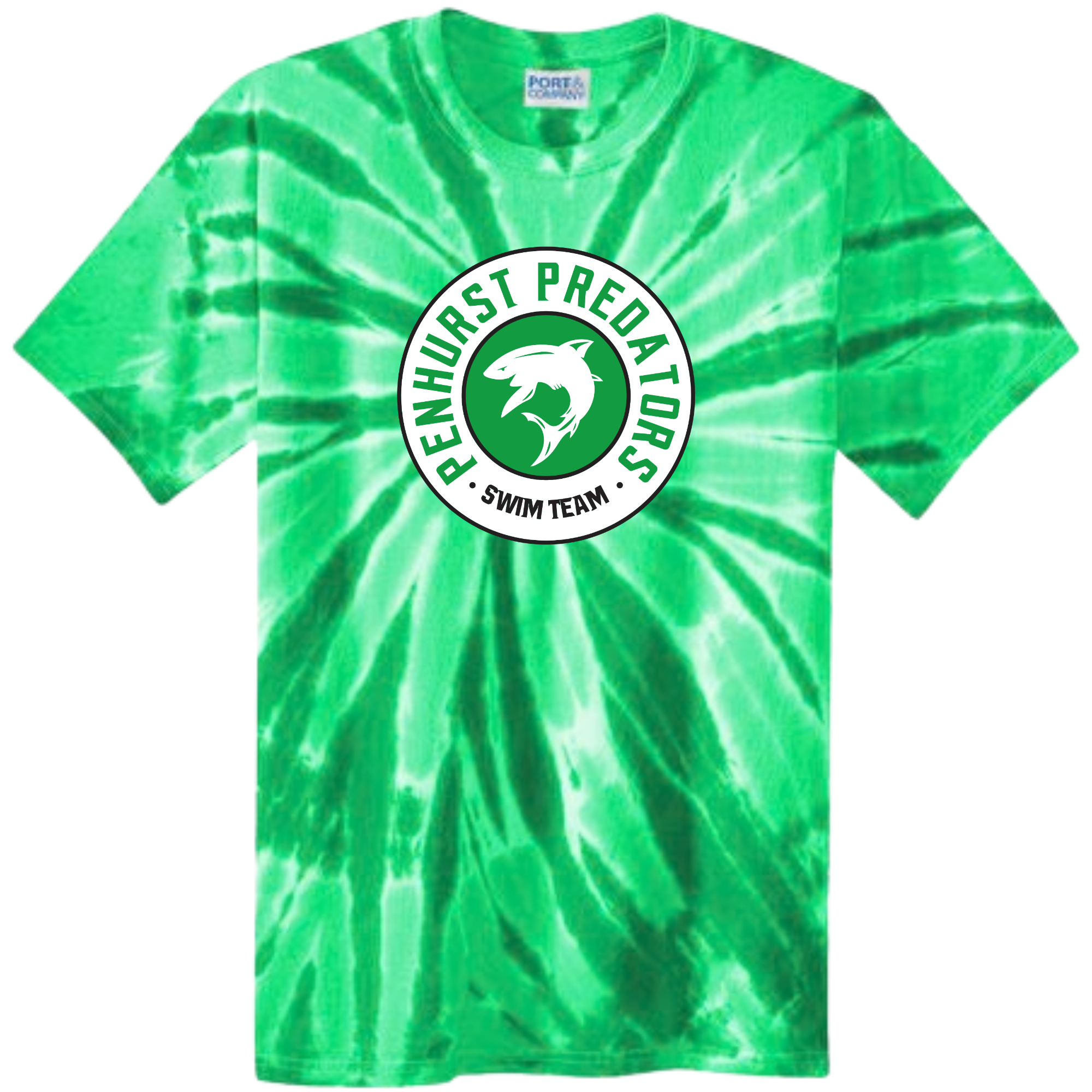 Tie Dye Short Sleeve T-Shirt (Customized) - Penhurst Predators