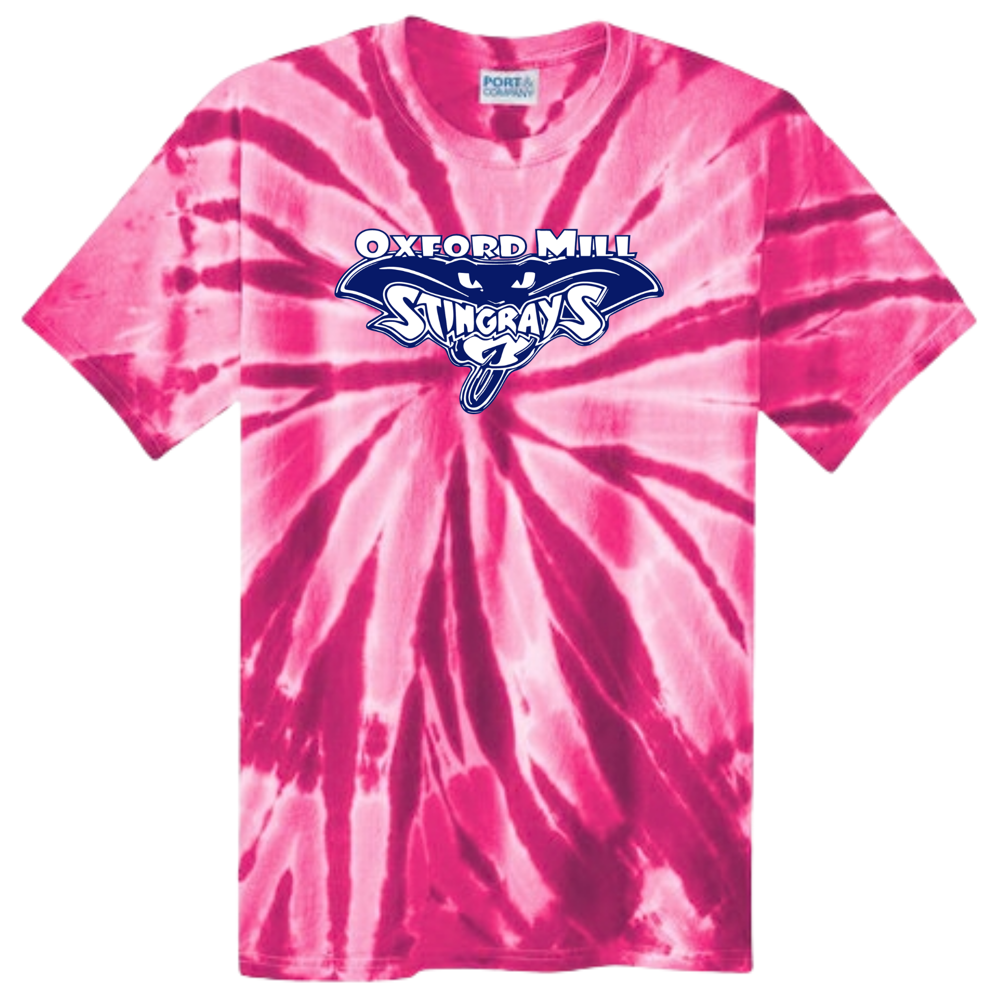 Tie Dye Short Sleeve T-Shirt (Customized) - Oxford Mill