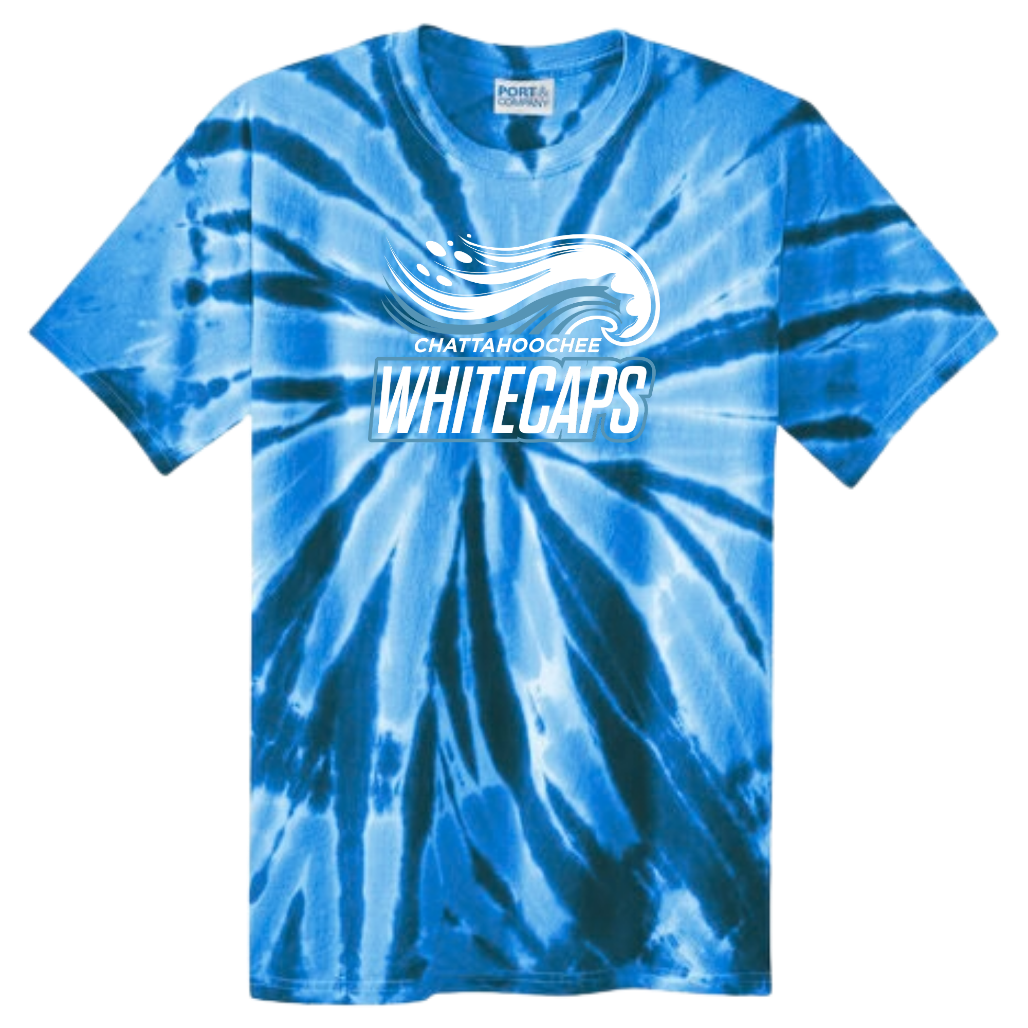 Tie Dye Short Sleeve T-Shirt (Customized) - Chattahoochee Run