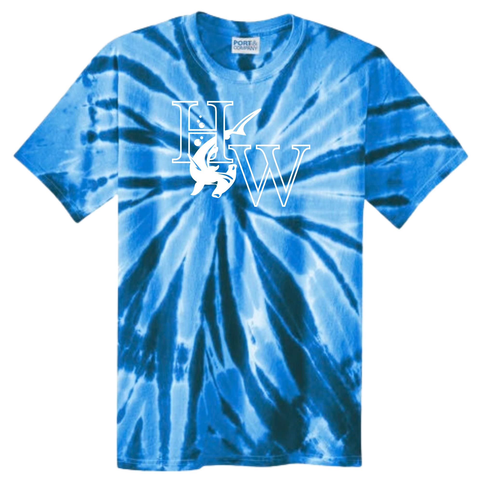 Tie Dye Short Sleeve T-Shirt (Customized) - Hampton Woods