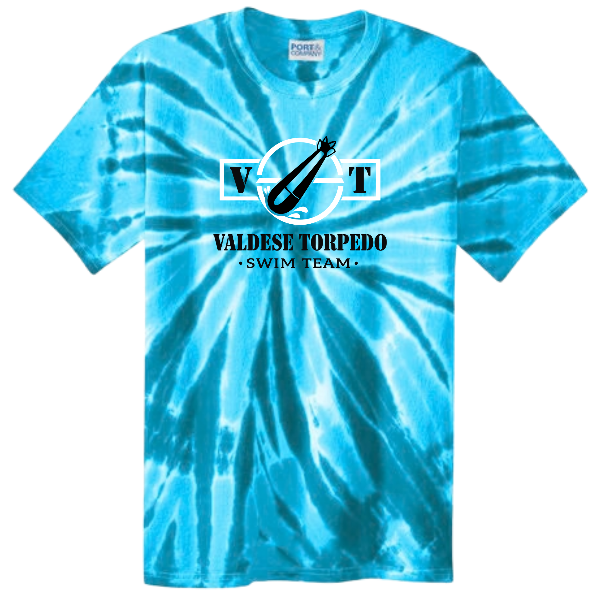 Tie Dye Short Sleeve T-Shirt (Customized) - Valdese
