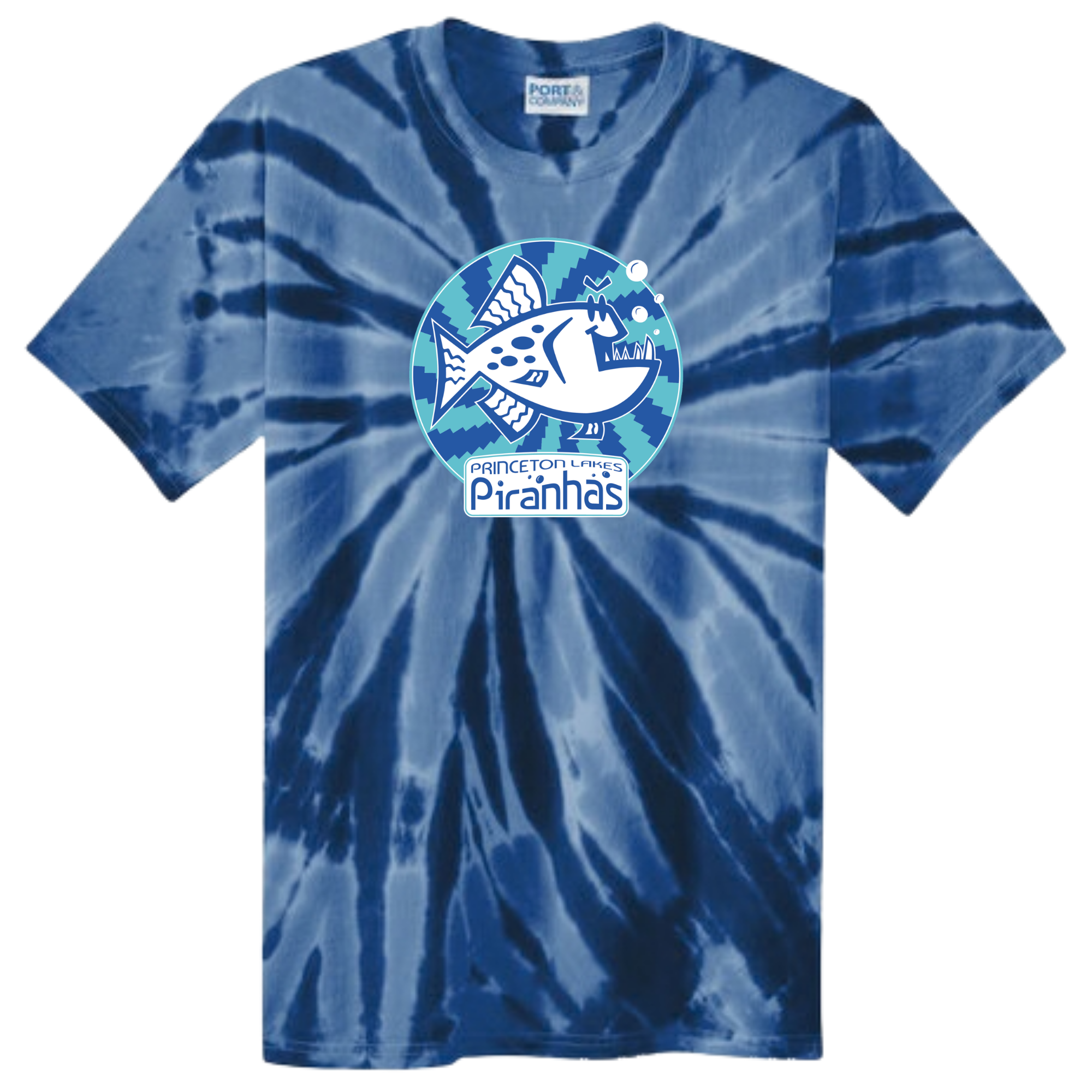 Tie Dye Short Sleeve T-Shirt (Customized) - Princeton